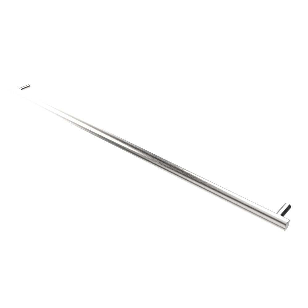 Amba Modello i Round 59 Inch Hardwired Single Bar Towel Warmer - 59W x 1.62H - Perfect for Bathrooms, Spas & Luxury Homes - Heated Towel Rack for Warm, Cozy Comfort