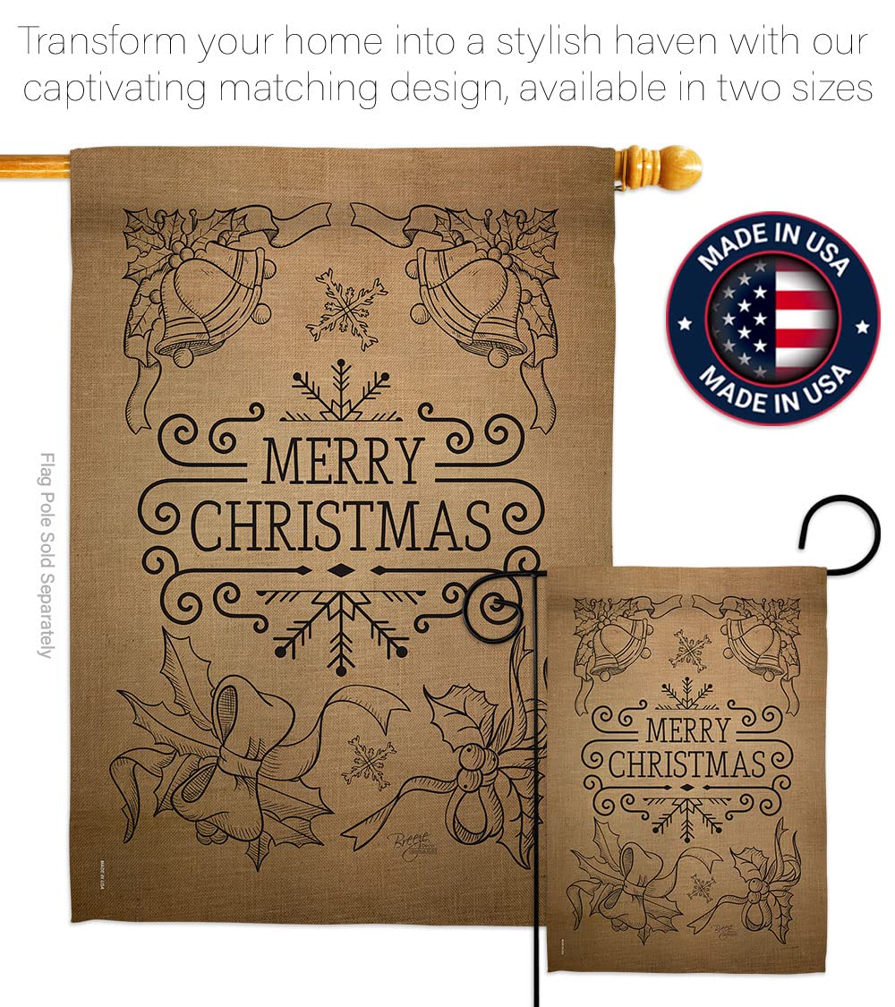 Festive Merry Bells Christmas Banner - 13