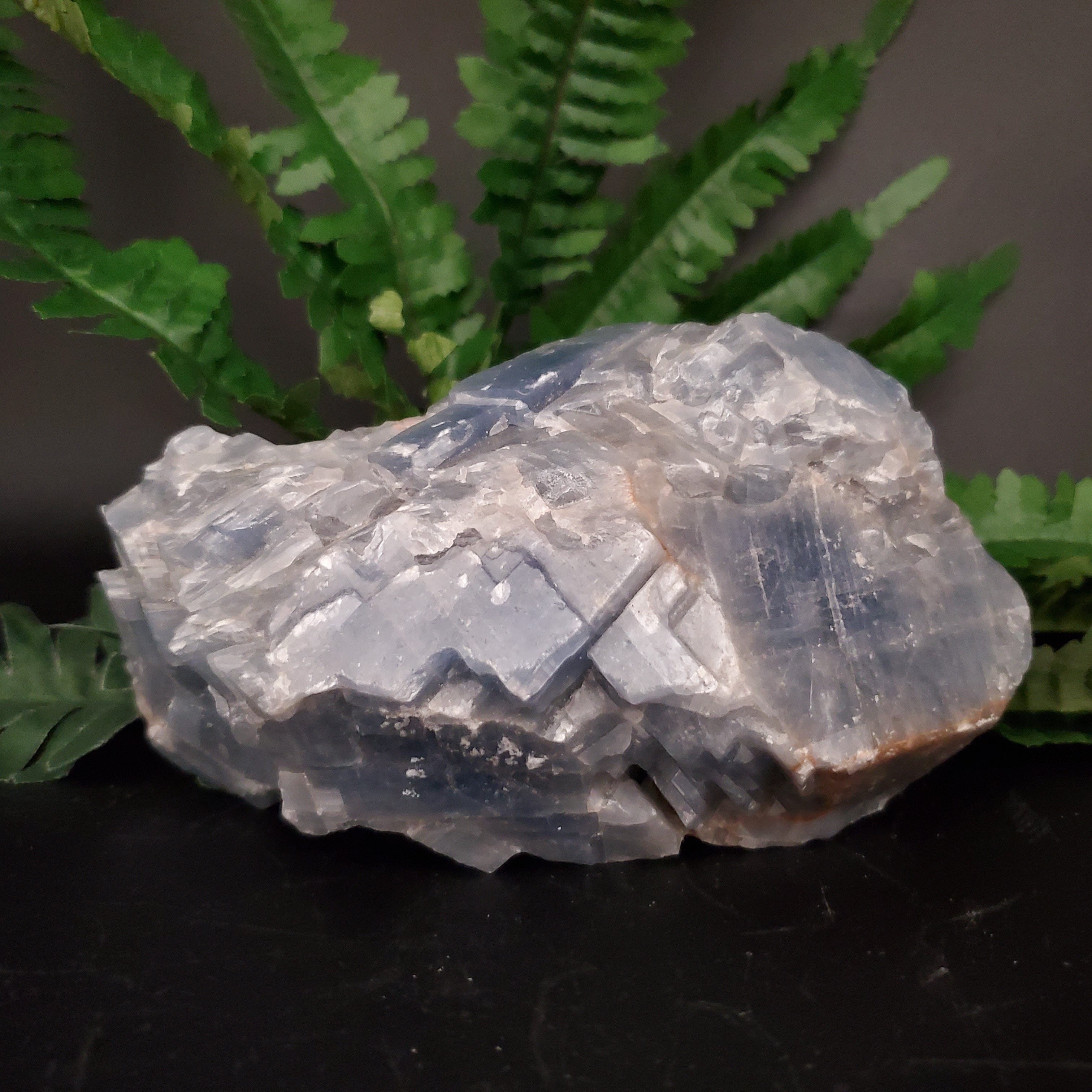 Blue Calcite Crystal - Natural Healing Stone for Meditation, Stress Relief & Home Decor | Perfect for Spiritual Growth & Positive Energy
