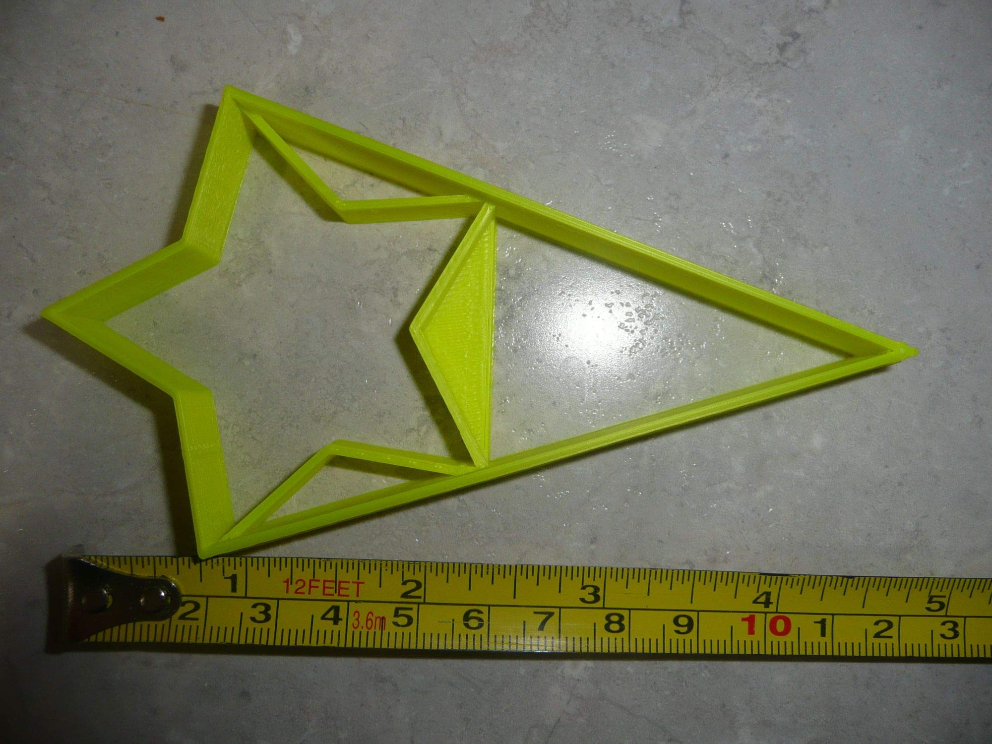Medium Star with Triangle Award Design Flag Cookie Cutter - Made in USA (PR3047) | Perfect for Patriotic Baking, 4th of July Cookies & Holiday Desserts