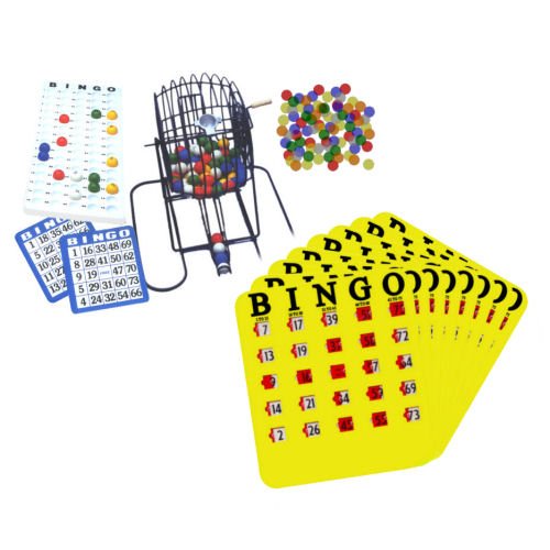 Premium Party Bingo Set with 50 Reusable Cards - Fun Family Game Night & Birthday Party Entertainment