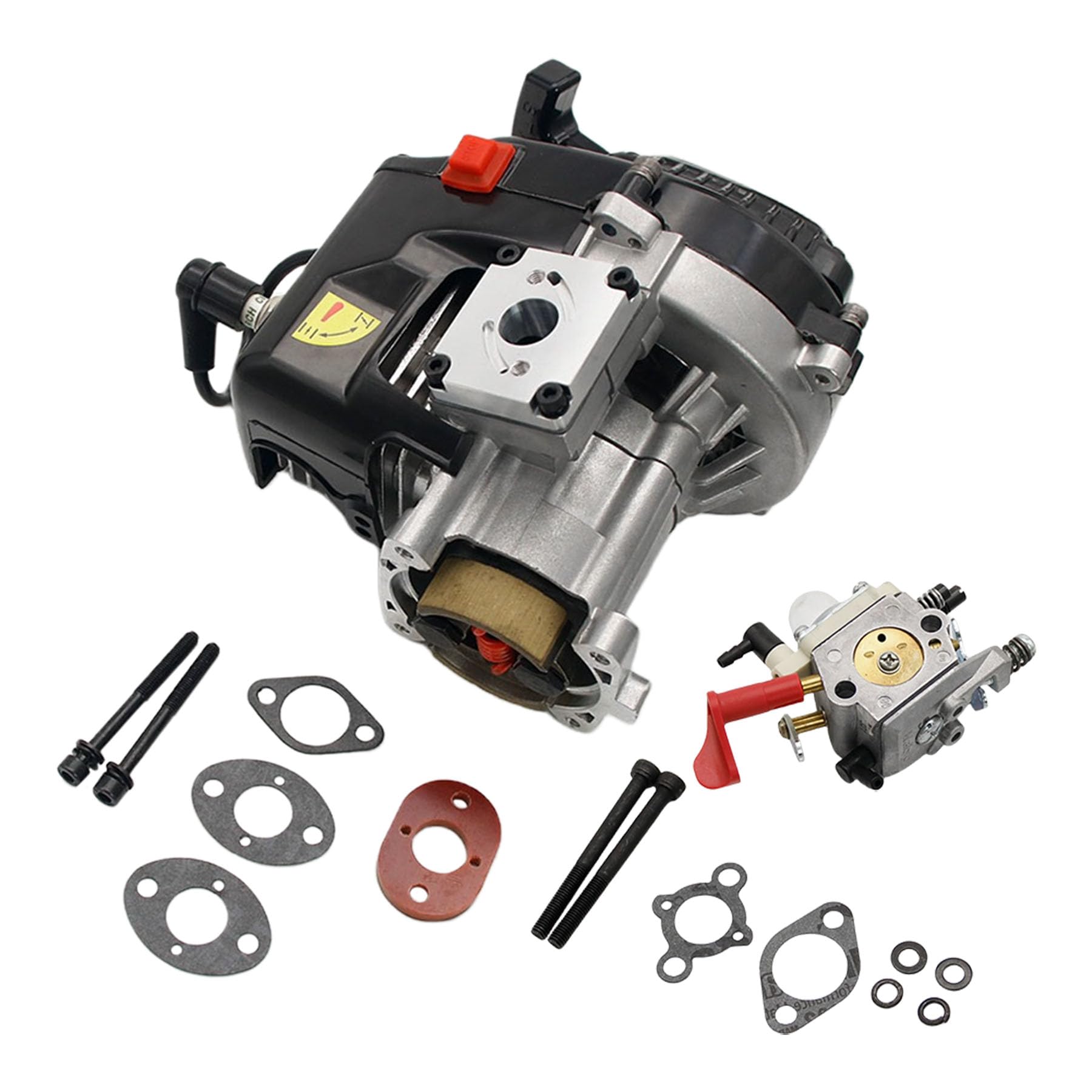 29CC 9.5HP Professional Reed Engine with Carburetor 1191 for 1/5 Scale HPI Baja & LOSI 5IVE-T RC Cars - High Performance Upgrade for Off-Road Racing & Bashing