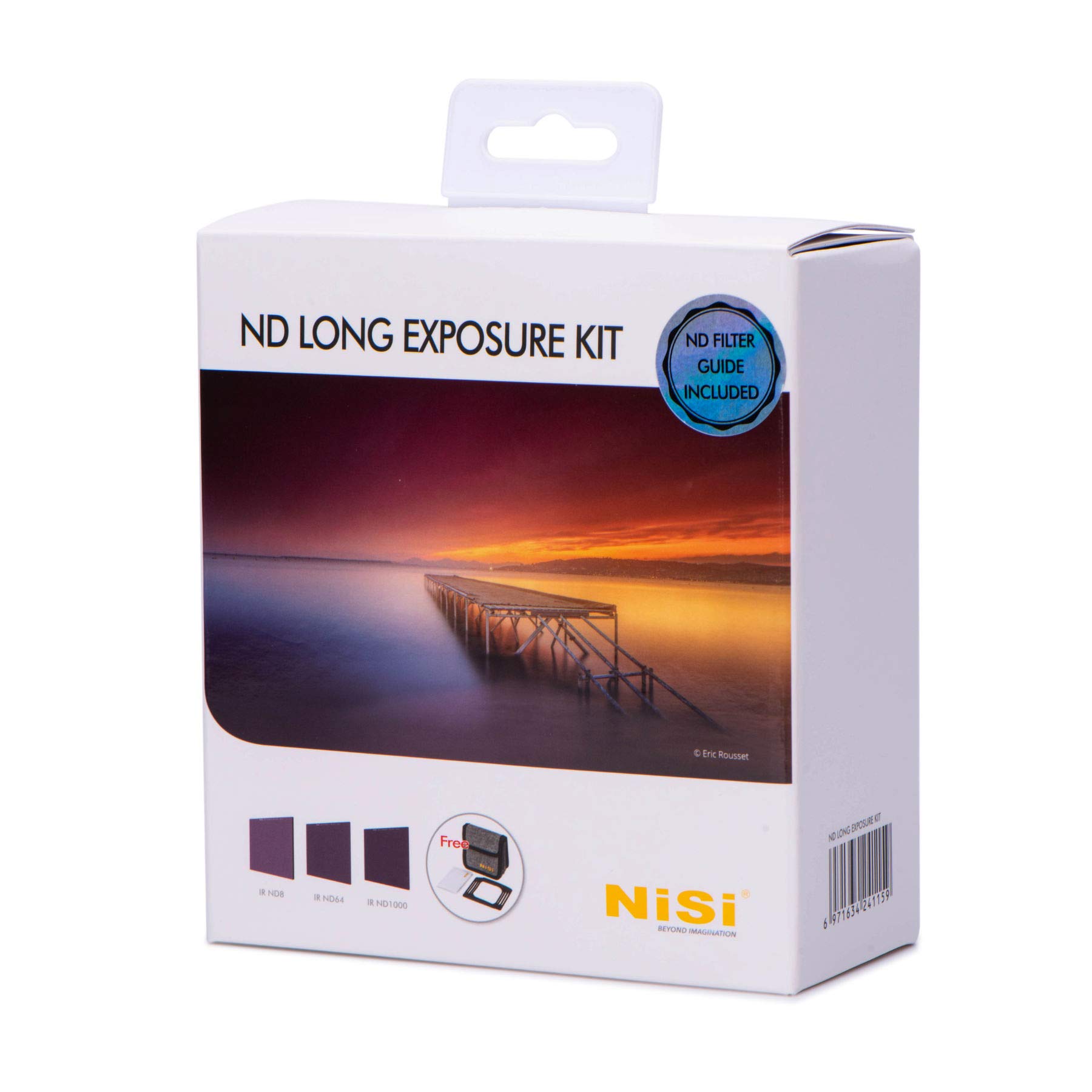 NiSi 100x100mm Neutral Density (ND) Filter Kit for Long Exposure Photography - Includes ND 0.9 (3-Stop), ND 1.8 (6-Stop) & ND 3.0 (10-Stop) Filters - Perfect for Landscape, Waterfall and Daylight Long Exposure Shots