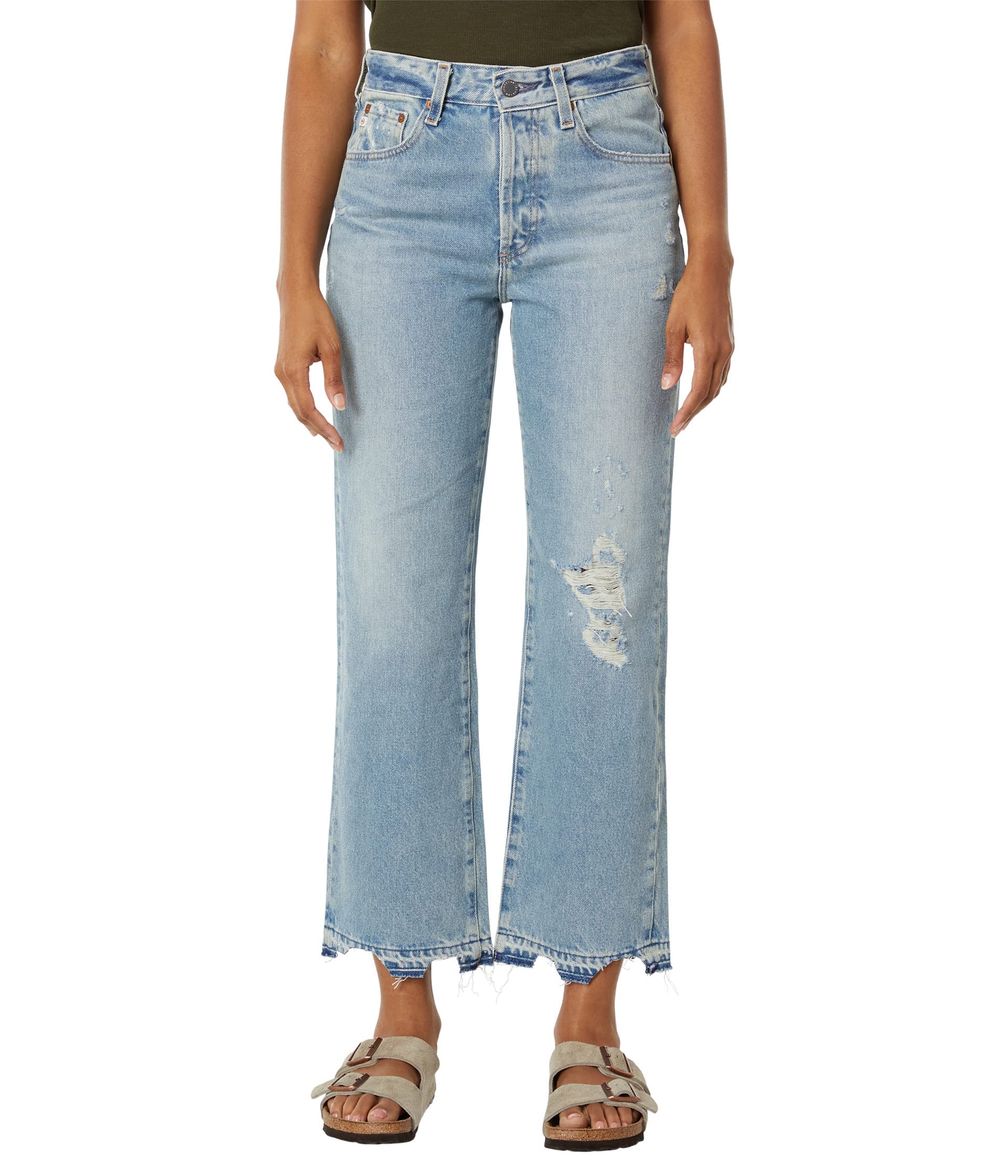 AG Jeans Kinsley Women's High-Rise Skinny Jeans in Coastal Bay Wash - Perfect for Casual Outfits & Everyday Wear
