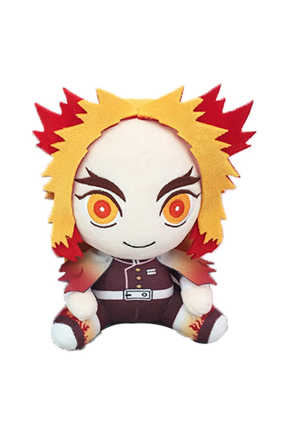 8 Inches Anime Plush Dolls - Demon Slayer Characters (Rengoku, Tanjiro, Nezuko, Giyuu, Shinobu, Zenitsu) Soft Stuffed Animals - Perfect for Collectors, Gifts, and Anime Decor