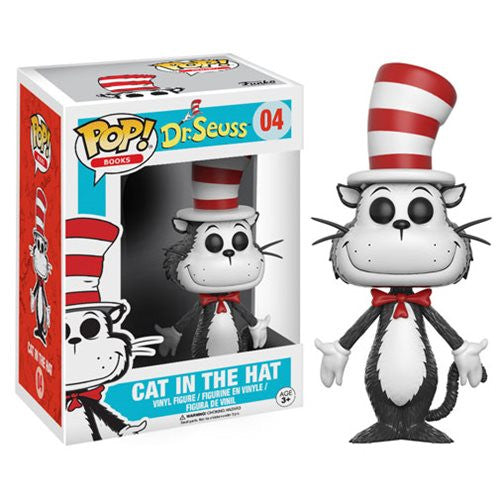 Funko Pop! Dr. Seuss The Cat in The Hat Vinyl Figure - Collectible Book Character Toy for Fans, Gifts & Home Decor
