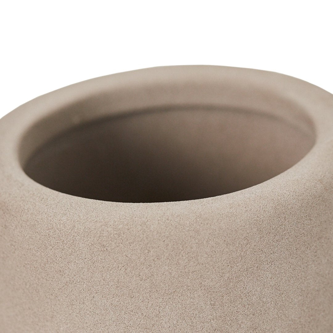 Kristina Dam Studio Dome Vase - Modern Ceramic Home Decor for Living Room, Dining Table & Wedding Centerpieces