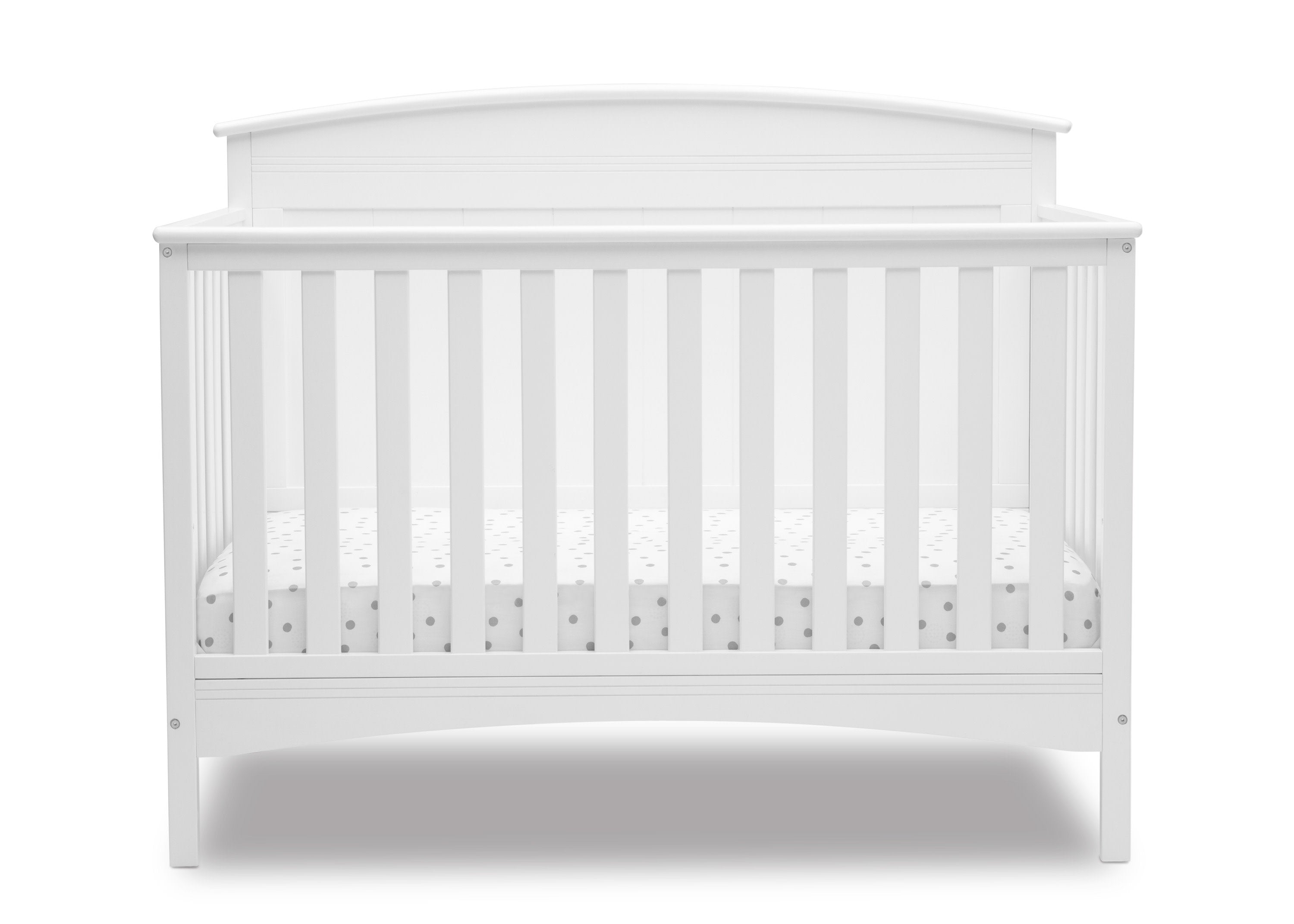 Archer 4-in-1 Convertible Baby Crib - Toddler Bed, Daybed & Full-Size Bed - Safe & Stylish Nursery Furniture for Newborns to Teens - Perfect for Bedrooms, Daycare & Guest Rooms