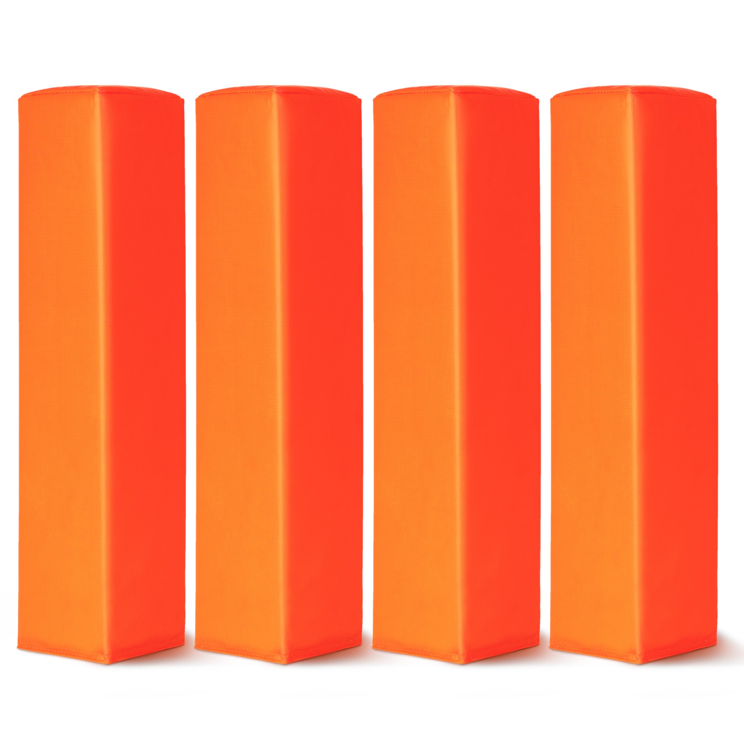GoSports Football End Zone Pylons - Set of 4, 18
