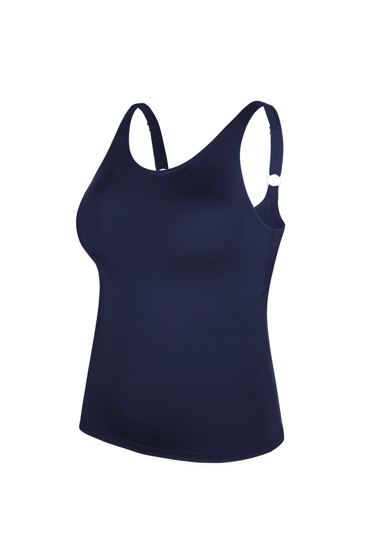 JINXUEER Plus Size Women's Tankini Swimsuit Top - Athletic Swimwear for Women, No Bottoms Included | Perfect for Beach, Pool & Water Sports