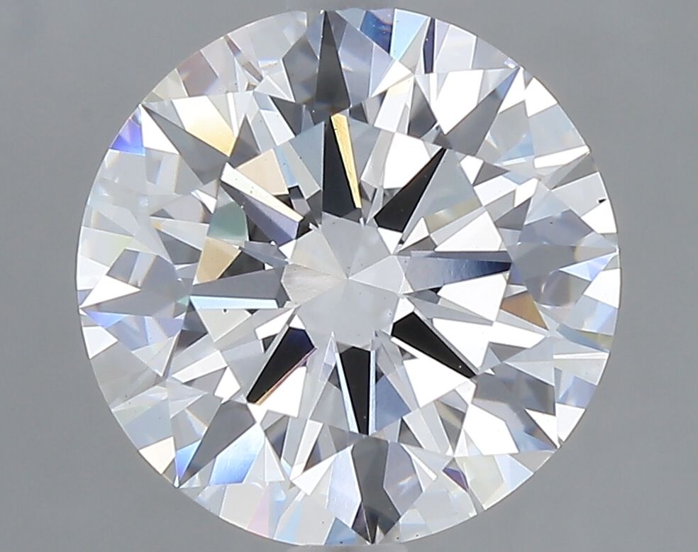 3 Carat E VS1 Round Lab-Created Diamond - Ideal for Engagement Rings & Fine Jewelry