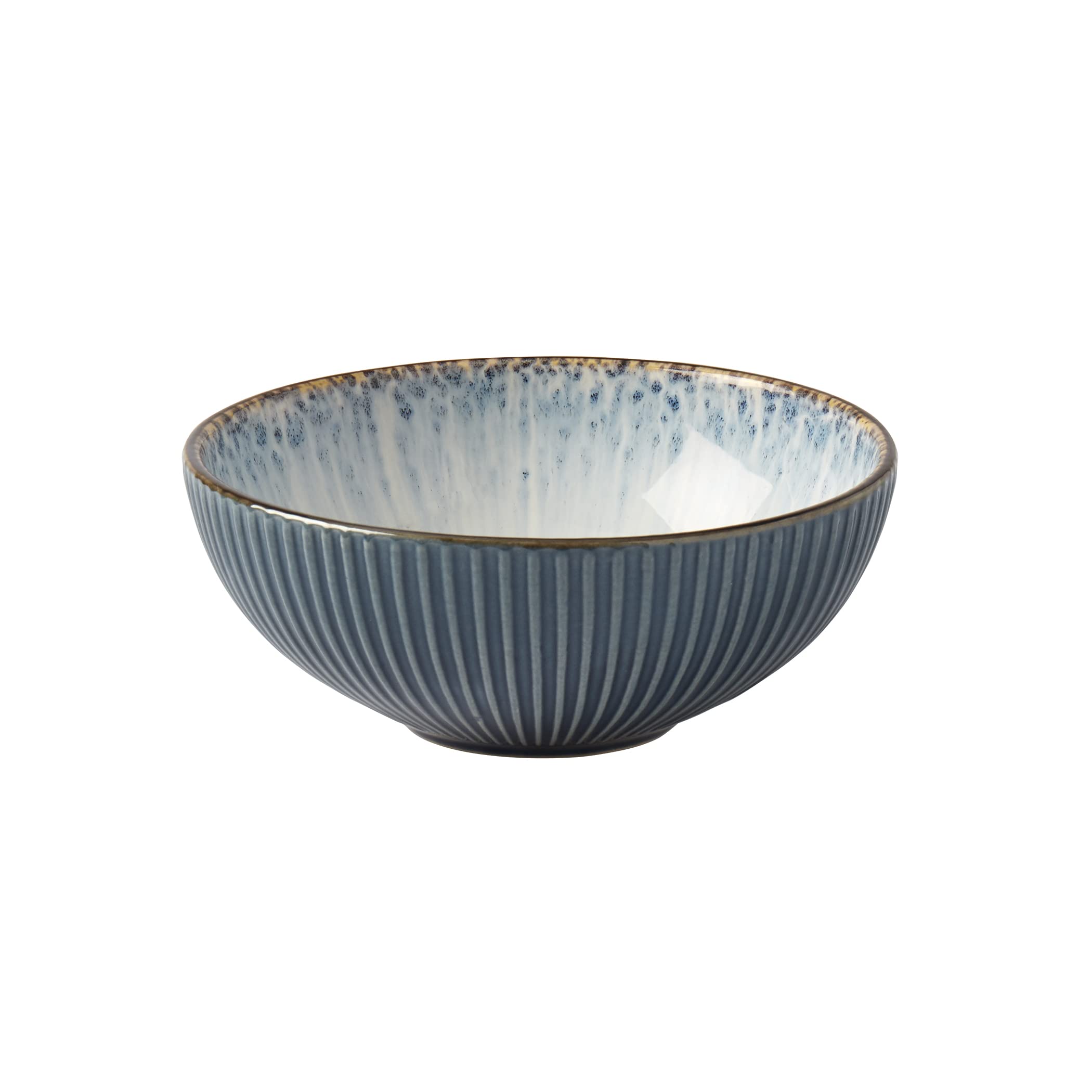 Speckled Farmhouse Dinnerware Set - 16-Piece Stoneware Plates & Bowls for Dining, Entertaining & Gifting