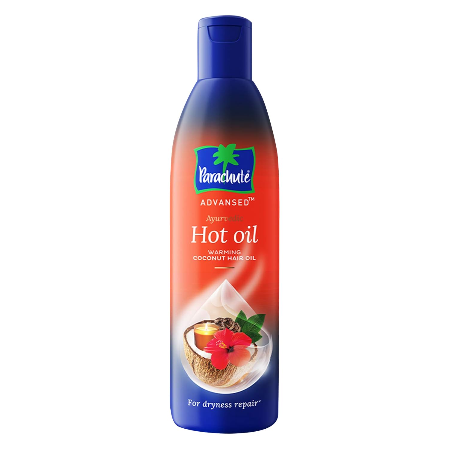 Parachute Advanced Ayurvedic Hot Oil - 190ml | Natural Hair Care for Dry & Damaged Hair | Perfect for Deep Conditioning & Scalp Massage at Home