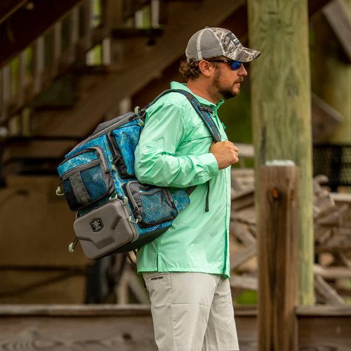 Calcutta Squall 3600 Tactical Backpack Tackle Bag - Durable Fishing Gear Storage for Outdoor Adventures & Travel