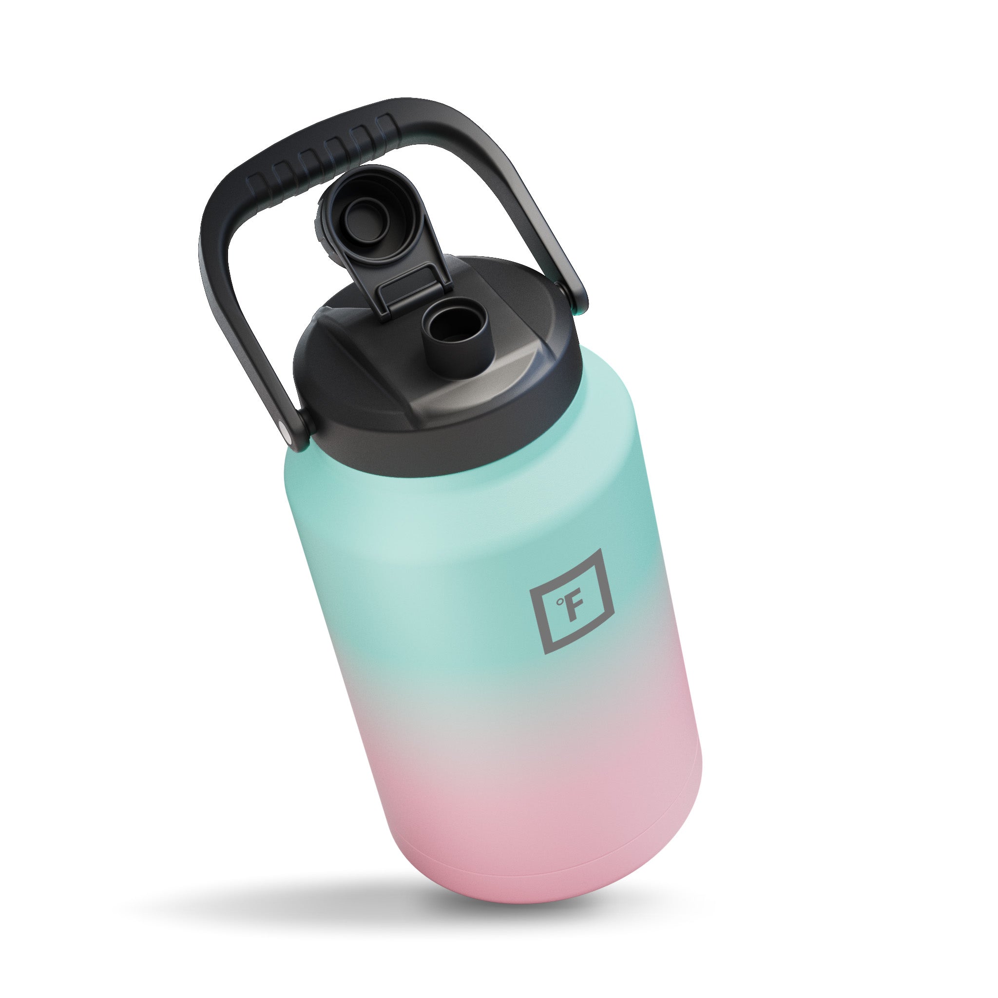 1 Gallon BPA-Free Water Bottle with Spout Lid - Large Capacity Leakproof Jug for Gym, Hiking, Camping & Outdoor Activities