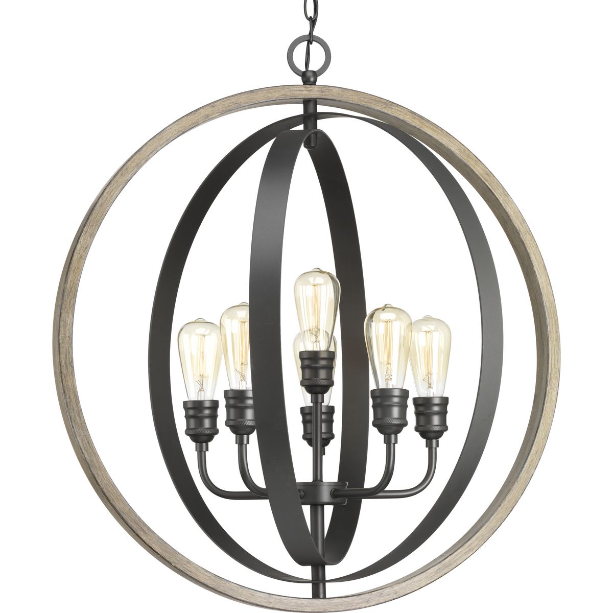 Conestee Collection 6-Light Modern Pendant Lighting Fixture for Dining Room, Kitchen Island, and Living Room Decor