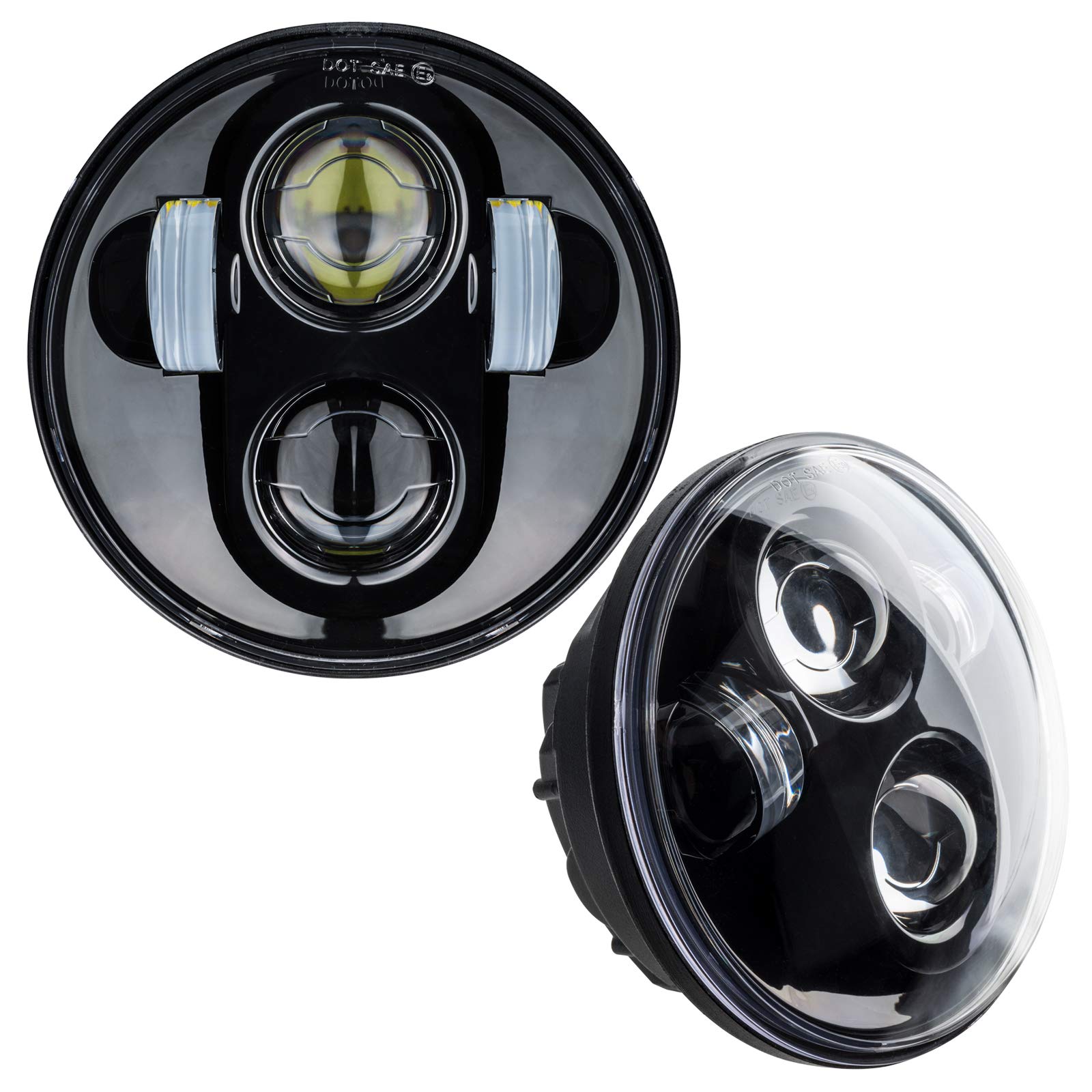 ORACLE LIGHTING 3,400 Lumen Sealed Beam LED Headlights – 5.75