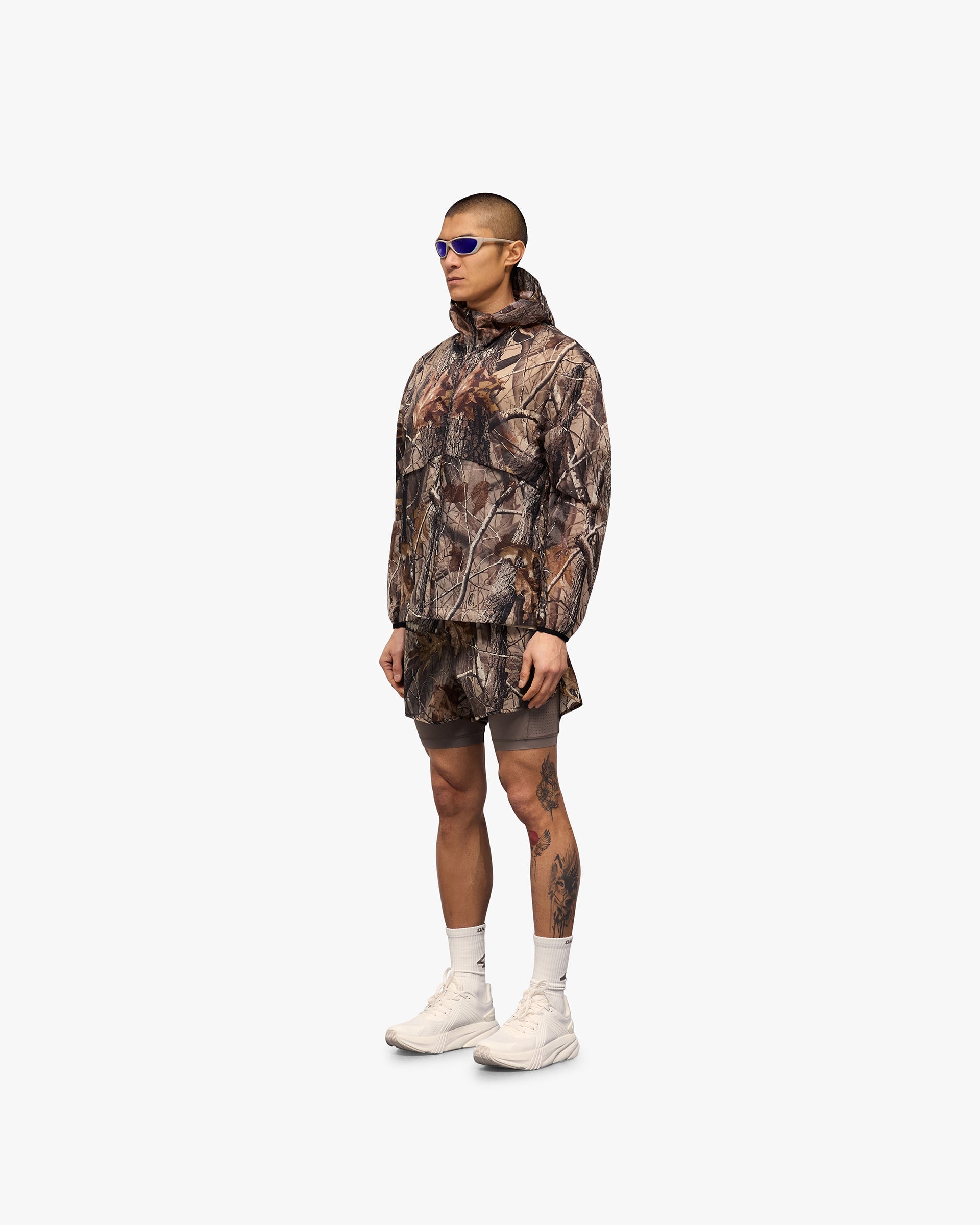 247 Hooded Training Jacket - Realtree® Camo Design for Outdoor Workouts & Hunting | Lightweight Performance Jacket for Men & Women | Ideal for Gym, Running & Cold Weather Activities