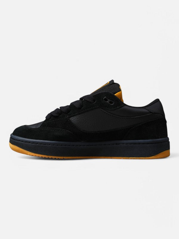 Mormaii Oahu Black & Yellow Sneakers - Comfortable Men's Running Shoes for Outdoor Sports & Casual Wear