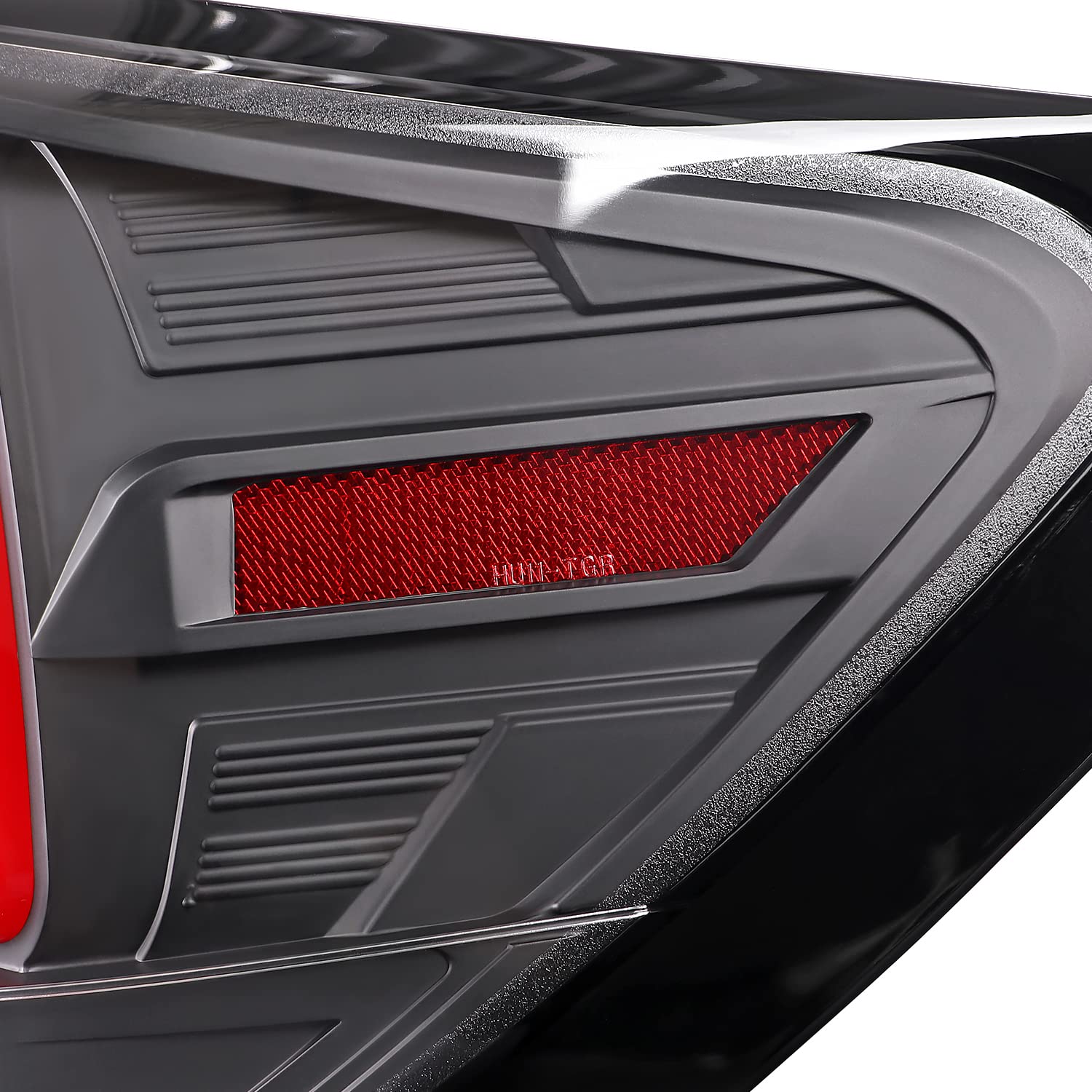 Spec-D Tuning Black Sequential LED Tail Lights with Red LED Bar for 2008-2011 Subaru Impreza & WRX - Left & Right Pair Assembly - Upgrade Your Car's Rear Style & Safety for Night Driving