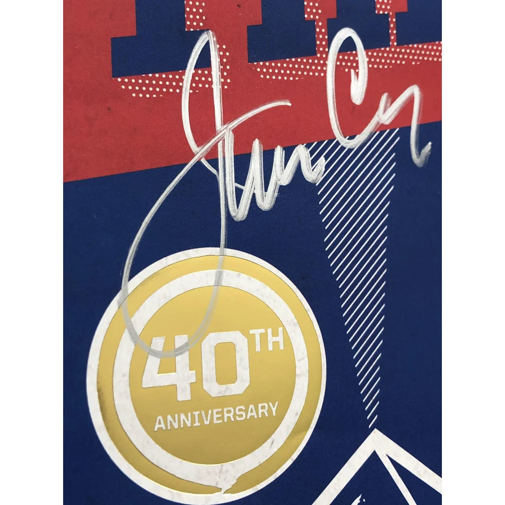 Jim Craig Autographed Miracle on Ice 40th Anniversary Poster - Vegas Golden Knights Edition with JSA COA - Perfect for Hockey Fans, Sports Memorabilia Collectors & Man Cave Decor