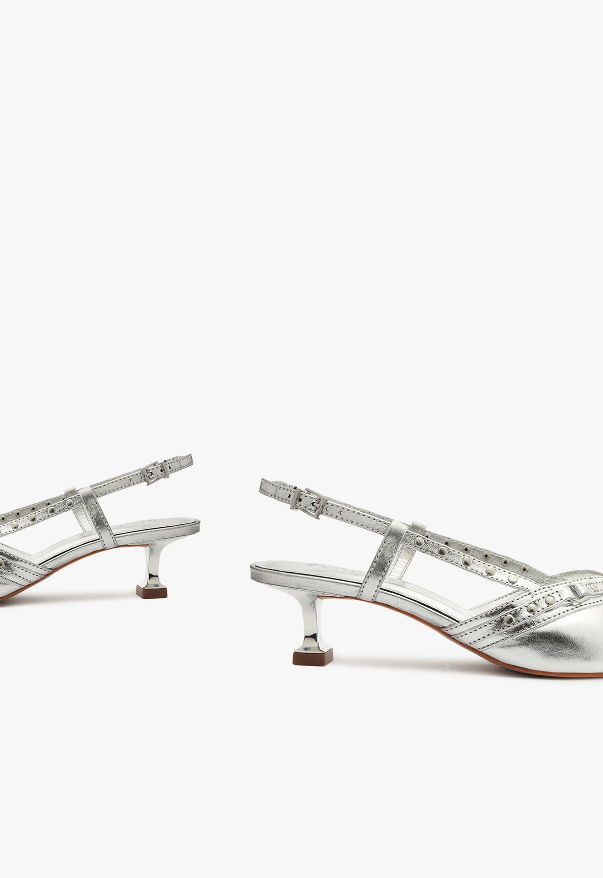Venezia Metallic Leather Pump Shoes for Women - Stylish High Heel Dress Pumps for Office, Party & Evening Wear