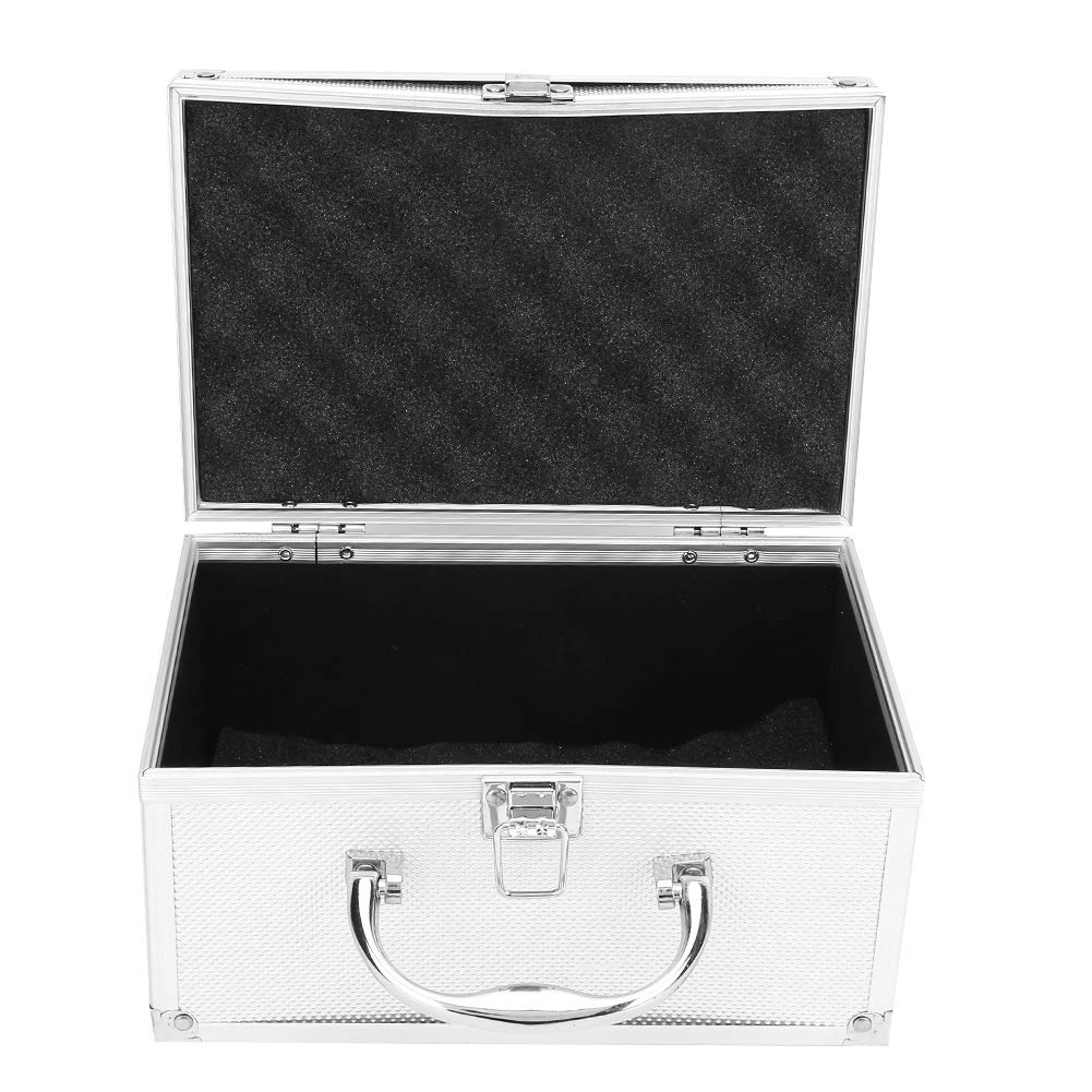Heavy Duty Aluminum Tool Box - Portable 9.05x5.9x4.9 Inch Alloy Tool Case for Tools & Instruments - Perfect for Mechanics, Electricians & DIY Projects