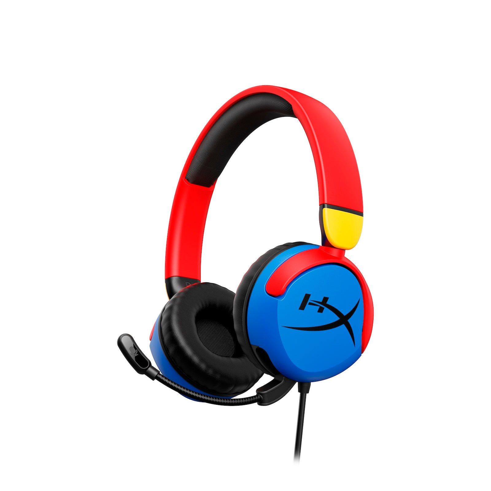 HyperX Cloud Mini Gaming Headset - Lightweight Wired Headphones with Noise Cancelling Mic for PC, PS4, Xbox - Perfect for Competitive Gaming & Online Meetings