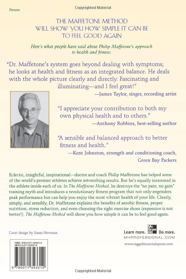 The Maffetone Method: Holistic, Low-Stress, No-Pain Fitness Guide for Endurance Athletes & Wellness Seekers | Improve Running Performance & Overall Health
