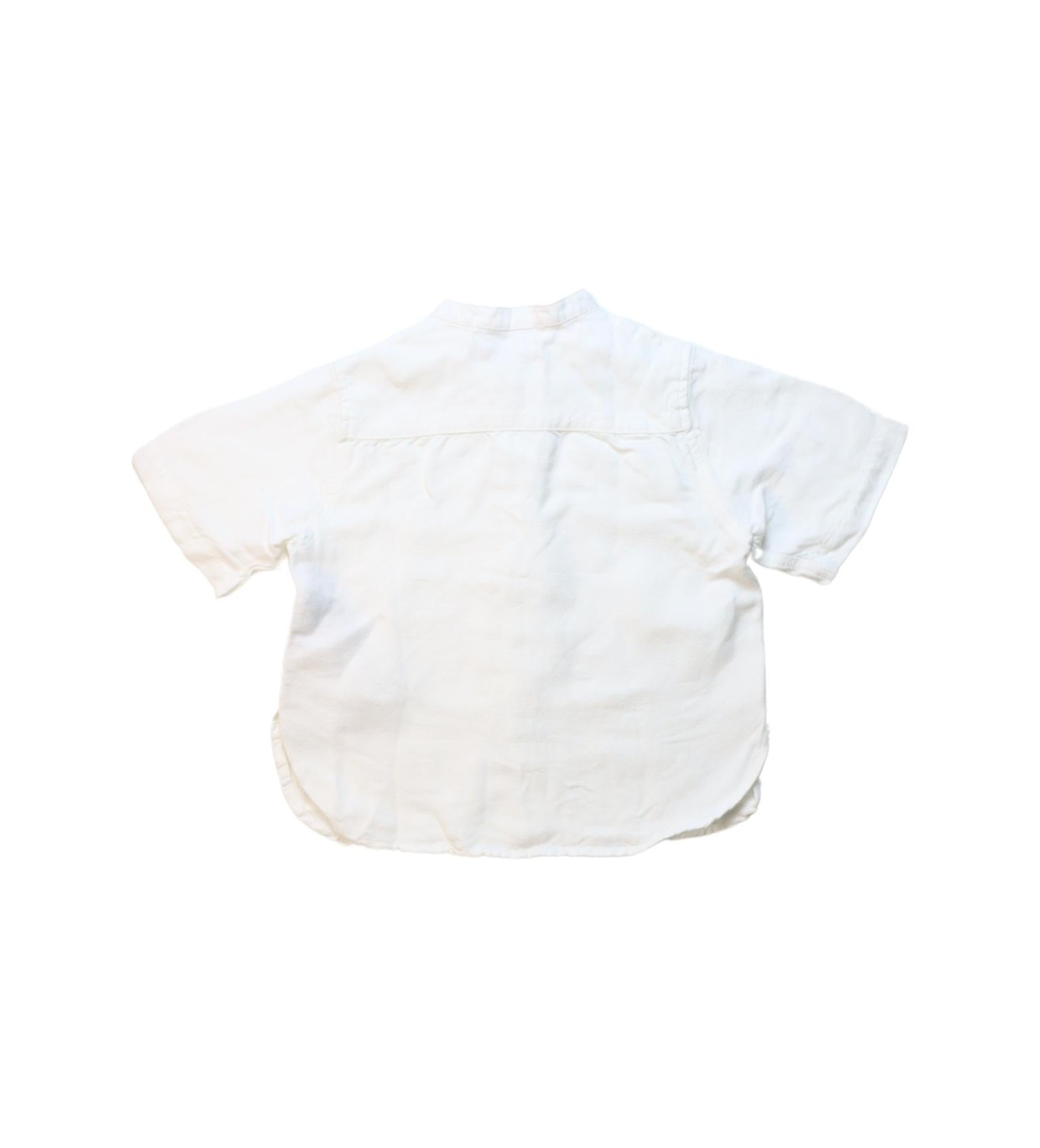 Armani Short Sleeve Shirt for Boys 4T - Premium Cotton Casual Top for Toddlers - Perfect for Preschool, Parties & Family Outings