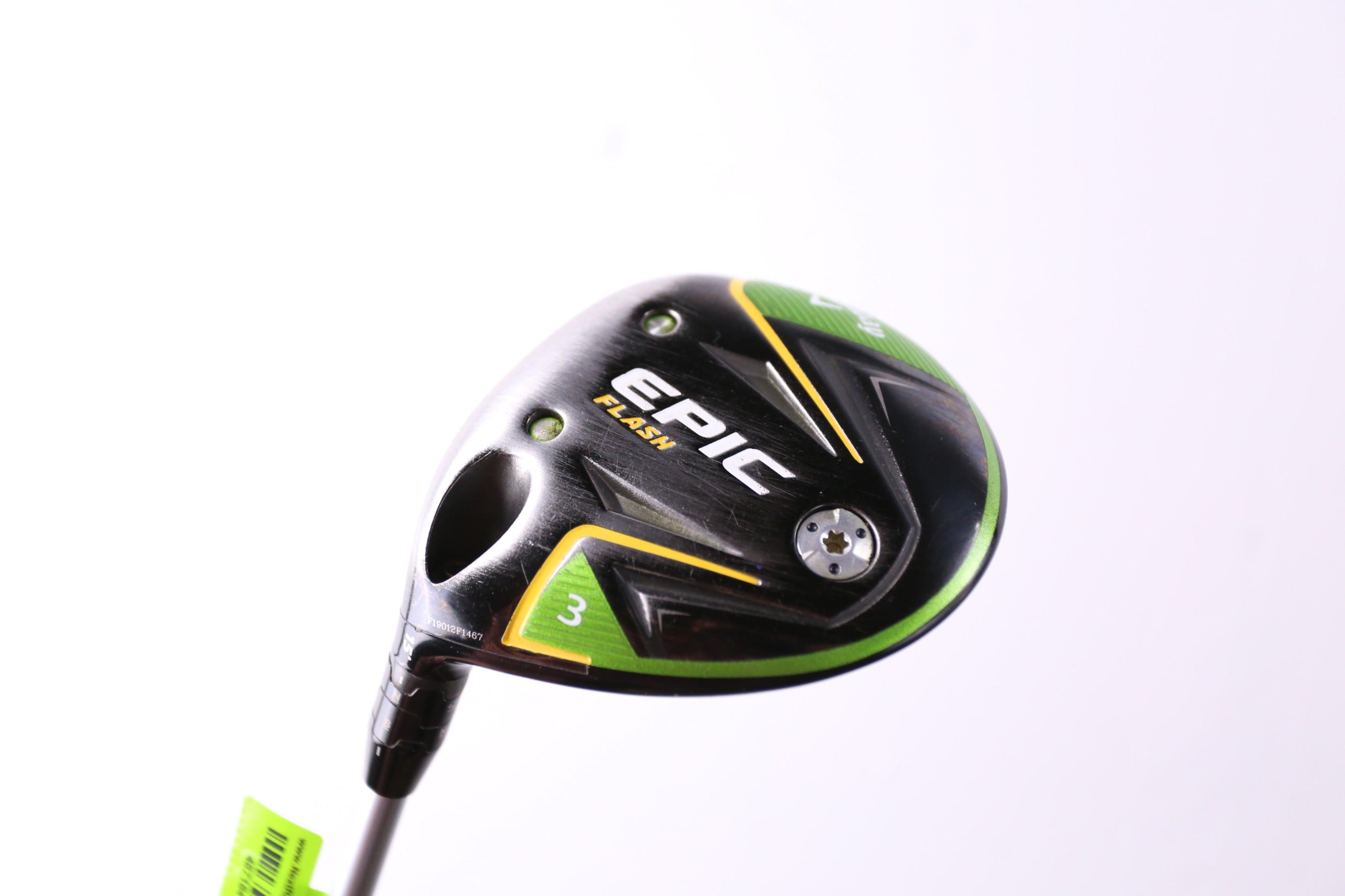 Used Callaway Epic Flash 3 Wood Left Handed 15° Regular Flex Golf Club - Perfect for Left-Handed Golfers on Fairways & Rough