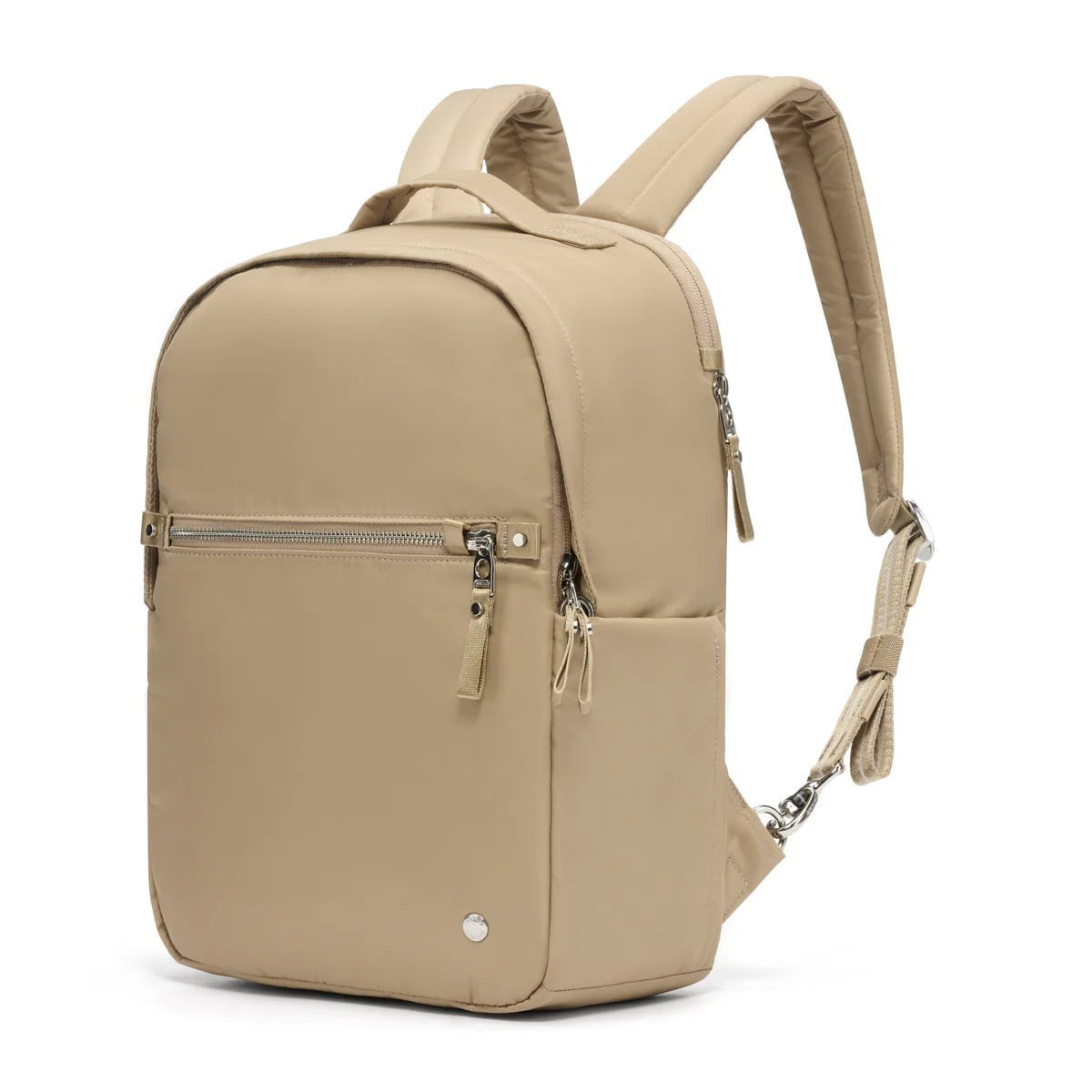 Pacsafe W 10L Anti-Theft Backpack - Secure Travel Daypack for Commuters, Students & Tourists - RFID Protection & Cut-Resistant Straps for Urban Safety