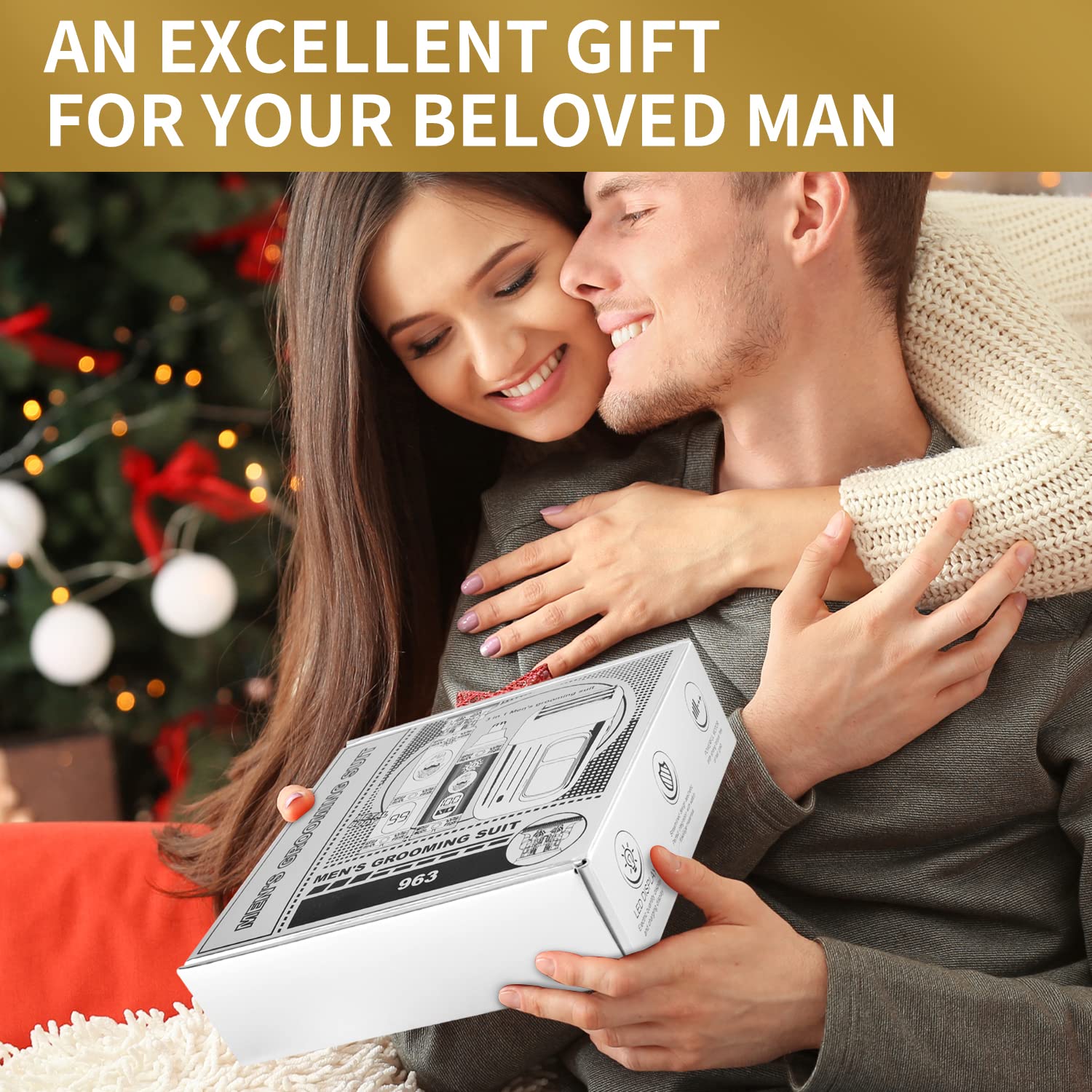 Professional Men's Grooming Kit - Electric Hair Clippers, Shaver & Nose Trimmer Set | Perfect Gift for Men | Home & Travel Grooming Essentials