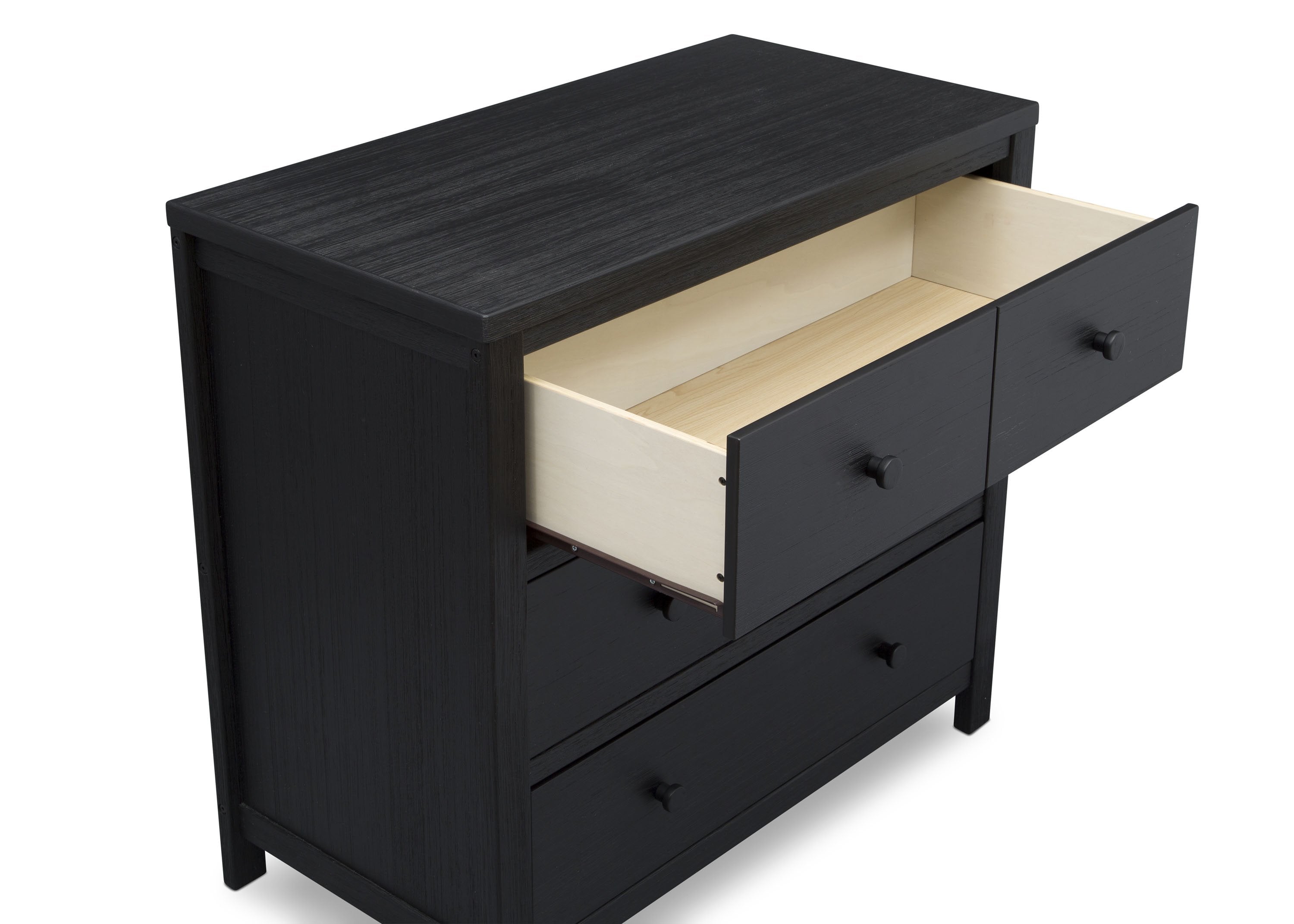 Cambridge 3-Drawer Wooden Dresser for Bedroom - Sturdy Storage Chest with Smooth Gliding Drawers | Perfect for Bedroom Organization, Guest Room, or Nursery Furniture