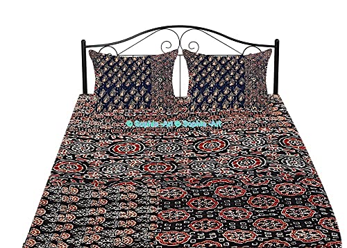 Black Patch Print With Sham Cover