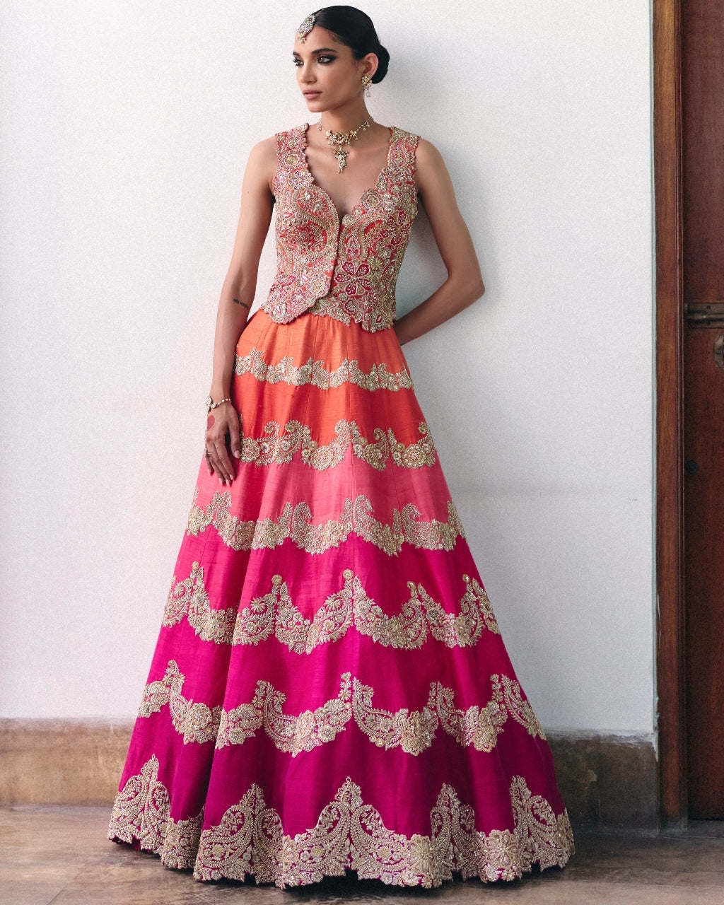 Elegant Akshi Lehenga Set for Women | Traditional Indian Bridal Wear | Perfect for Weddings, Festivals & Special Occasions