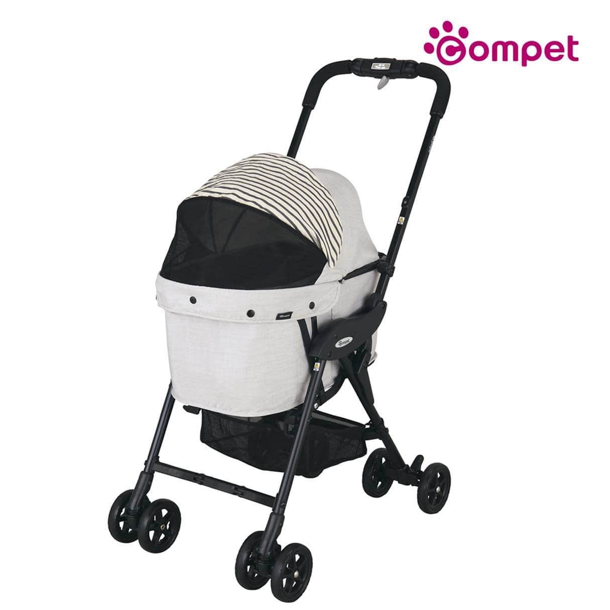 Premium Milimili Lite Japanese Pet Stroller - Lightweight, Foldable & Durable for Small Dogs & Cats - Perfect for Outdoor Walks, Shopping & Travel