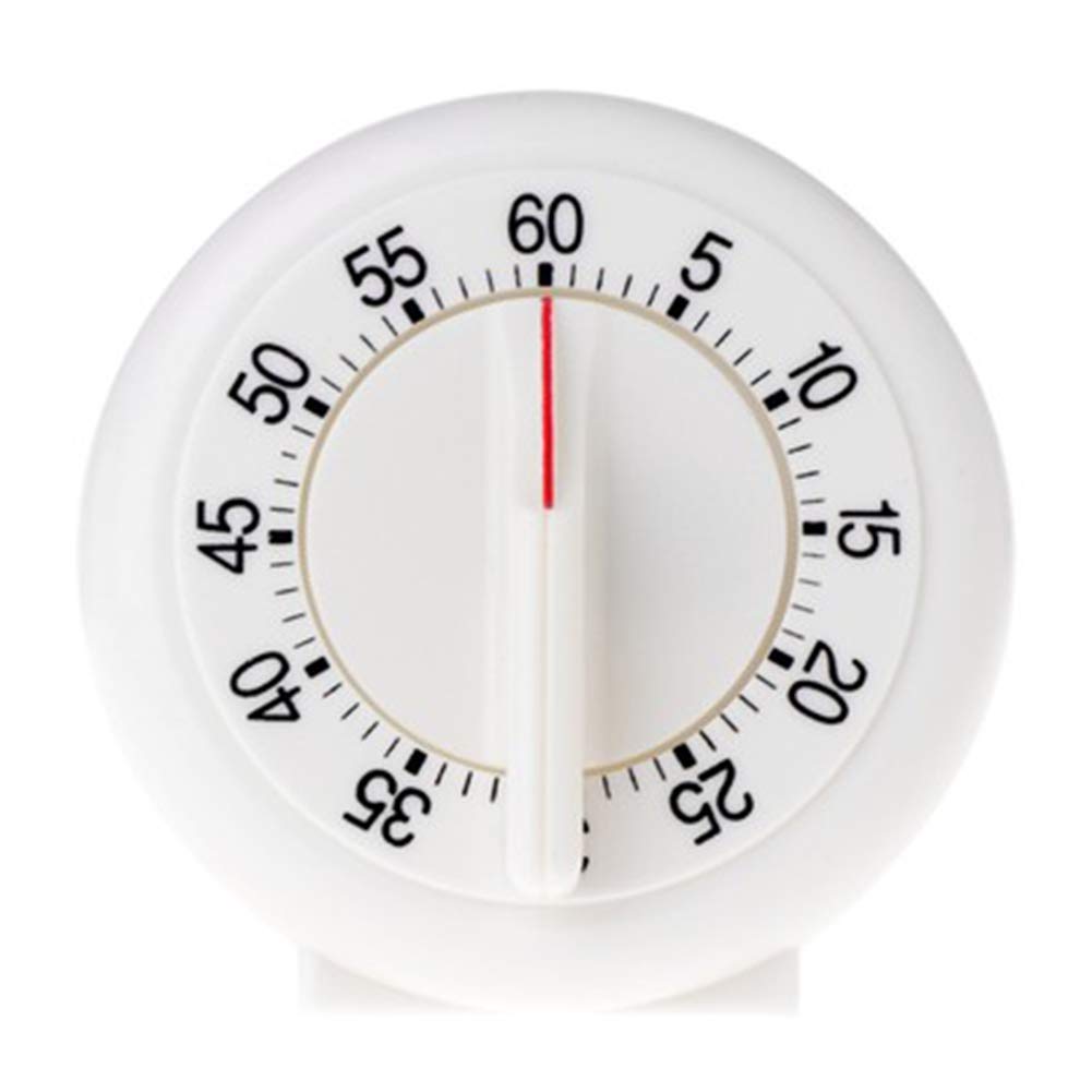 Digital Kitchen Timer with Loud Alarm & Large Display - Countdown Stopwatch for Cooking, Baking, Exercise & Classroom Activities - White