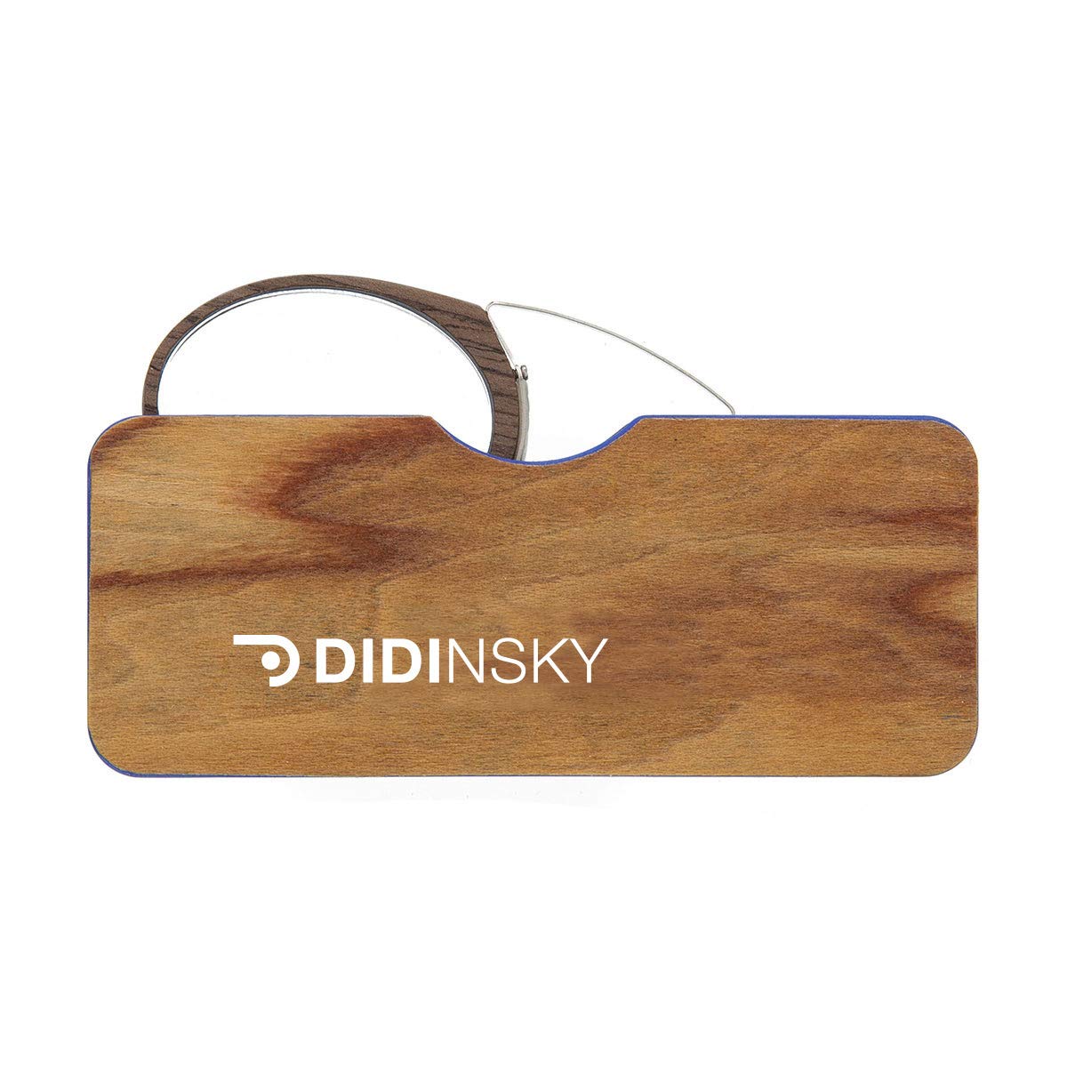 Stylish Wooden Armless Magnifying Reading Glasses for Men & Women - Perfect for Reading, Crafts & Close-Up Work