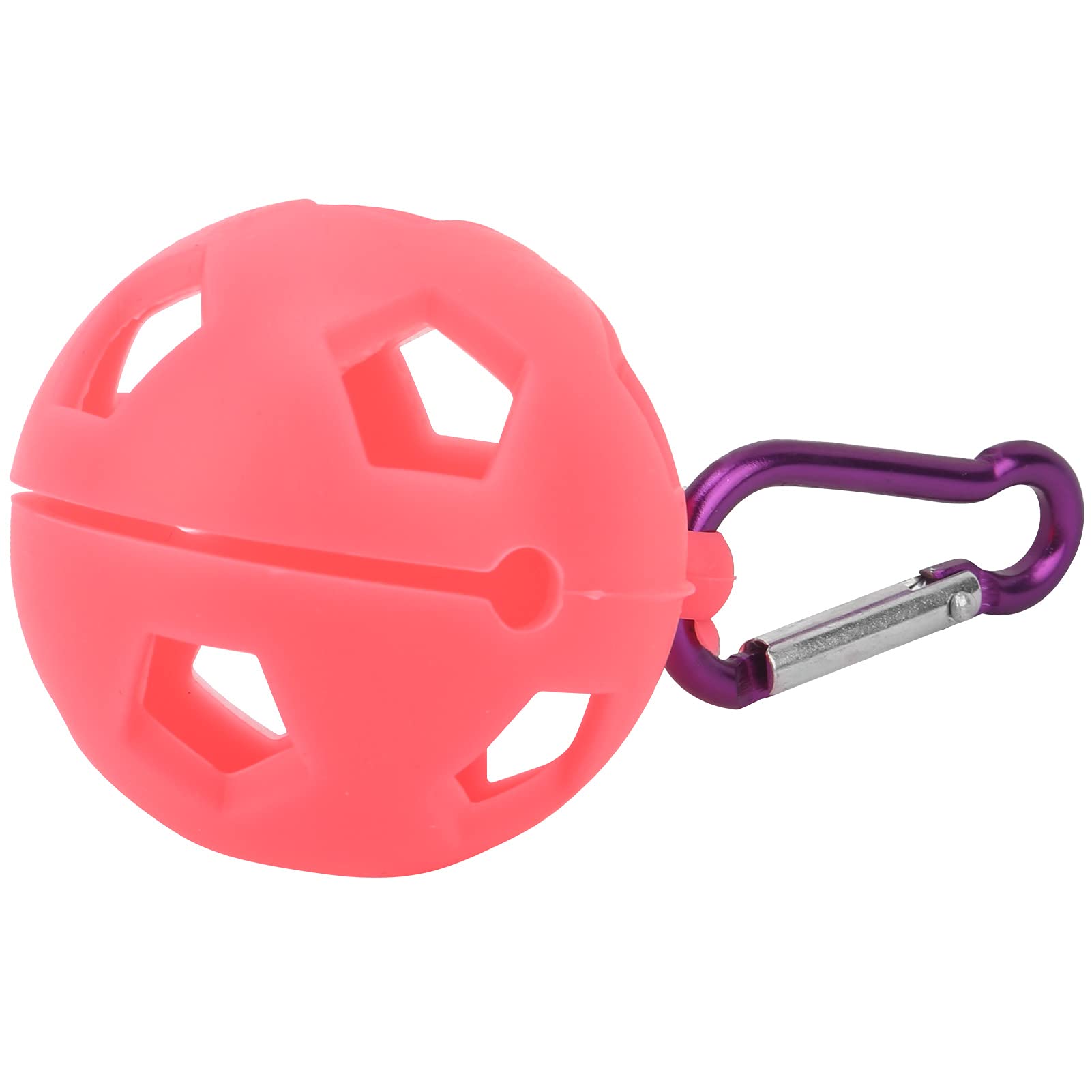 Premium Golf Silicone Sleeve - Non-Toxic, Soft Texture Training Aid | Shock-Absorbing Golf Ball Holder | Perfect for Driving Range Practice & Indoor Golf Training