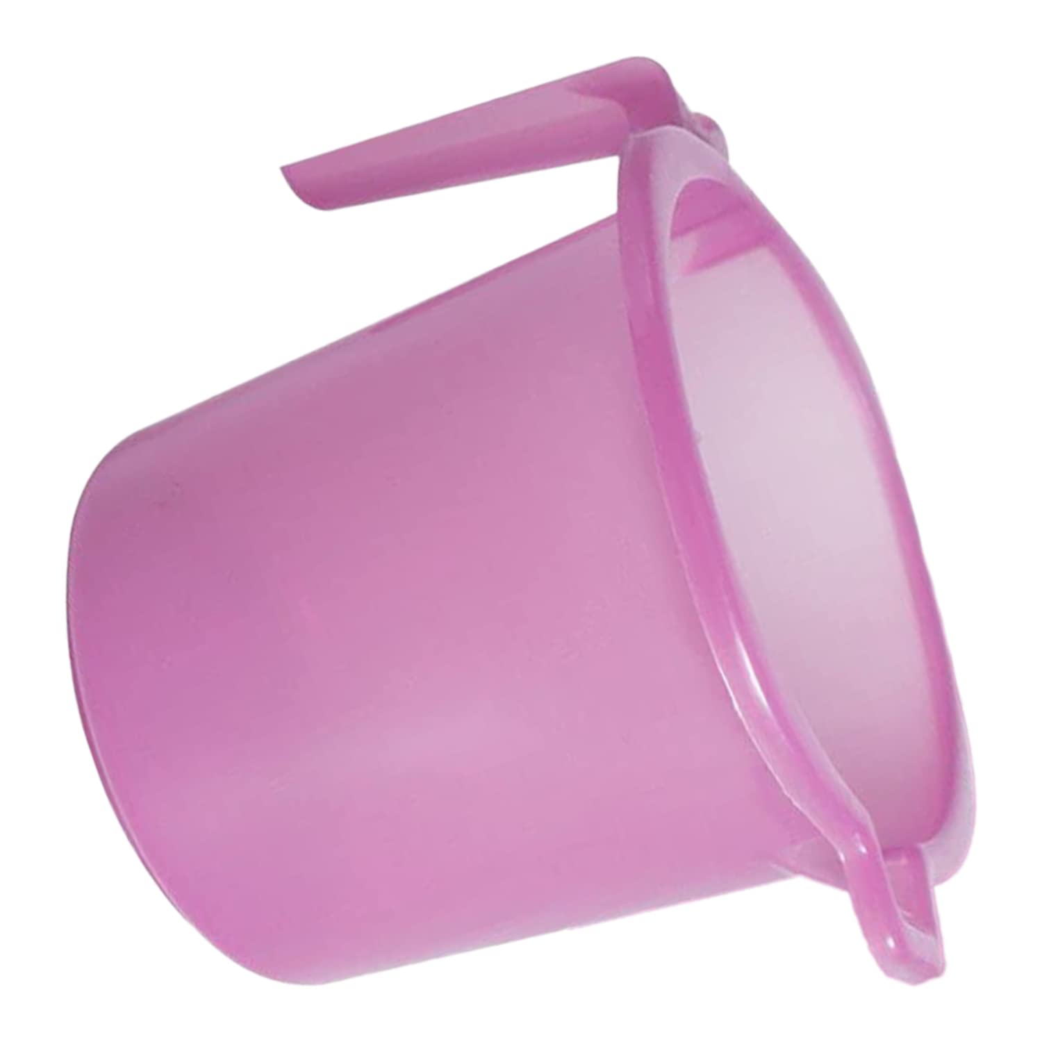 Kuber Industries 1L Unbreakable Plastic Bathroom Mug - Lightweight, Durable & Multipurpose - Pack of 2 (Pink) - Perfect for Bathroom, Kitchen, Camping & Travel Use