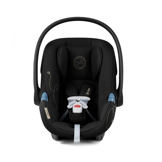 Cybex EOS Aton G 5-in-1 Travel System Stroller & Car Seat Combo - Silver Frame | Lightweight Baby Stroller with Adjustable Canopy & Safety Features for Newborns to Toddlers | Perfect for Travel, Shopping & Daily Walks