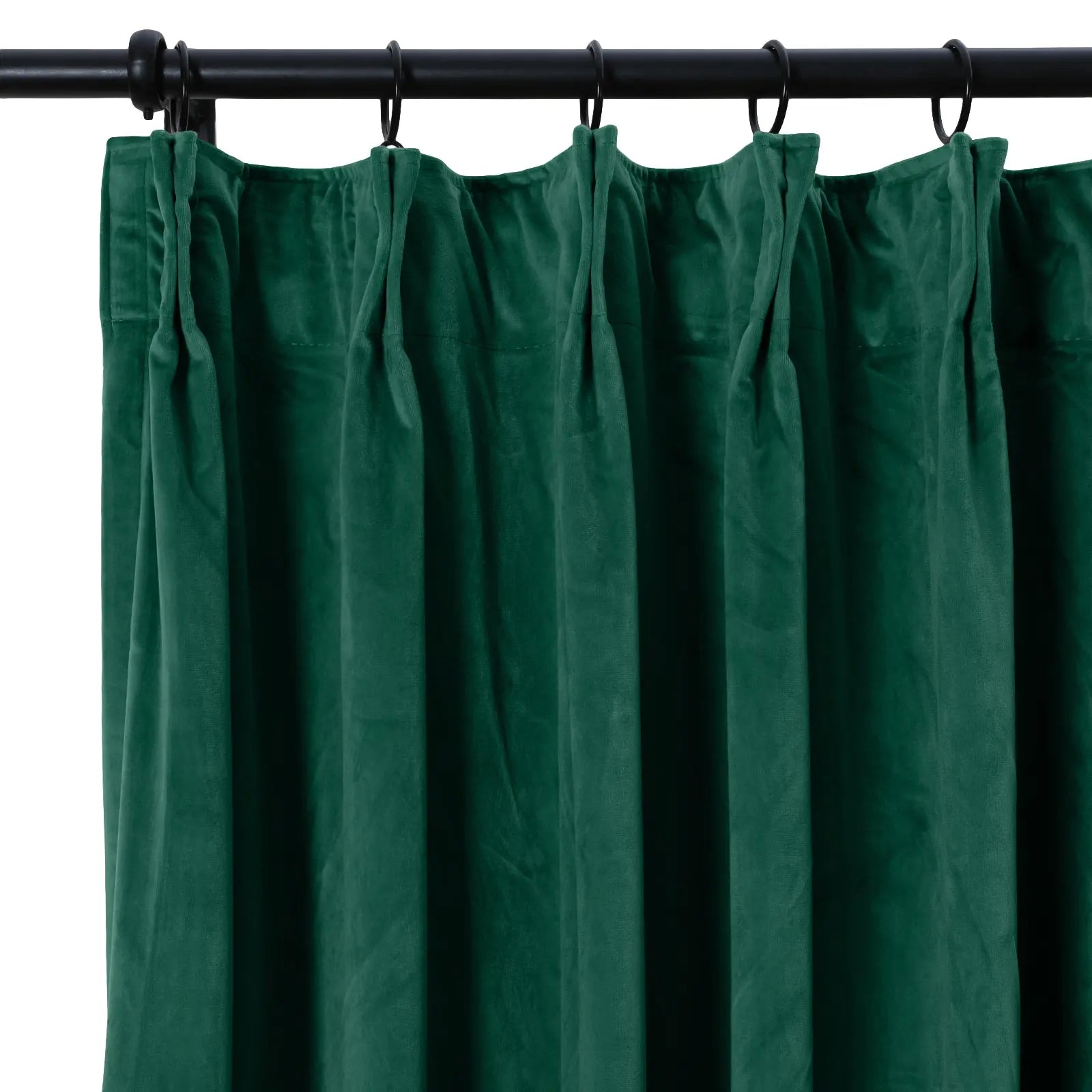 Luxury Velvet Pinch Pleat Thermal Blackout Curtains - Insulated Drapes for Bedroom & Living Room - Noise Reducing & Energy Efficient Window Treatments