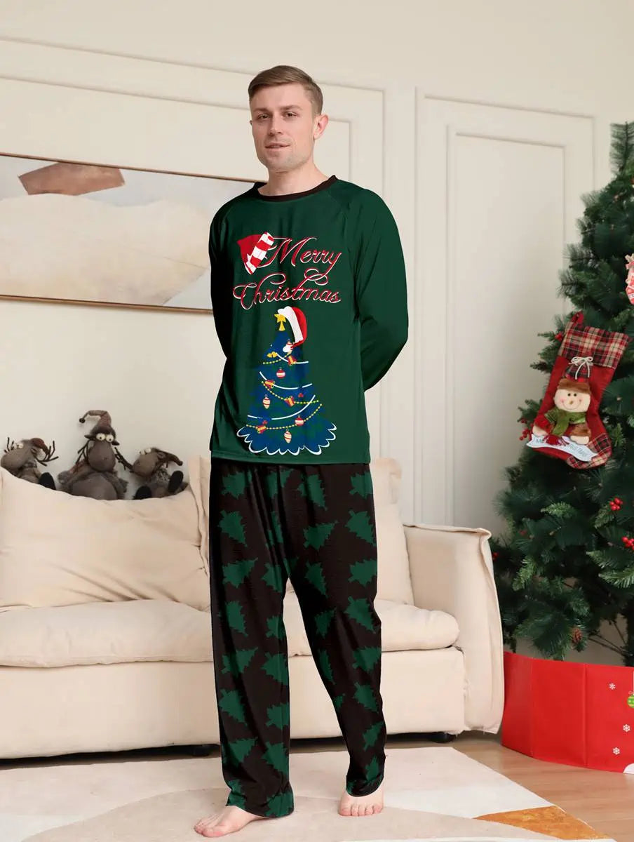 Christmas Matching Family Pajamas Set - Cozy Holiday Pjs for Christmas Tree Photos & Festive Gatherings