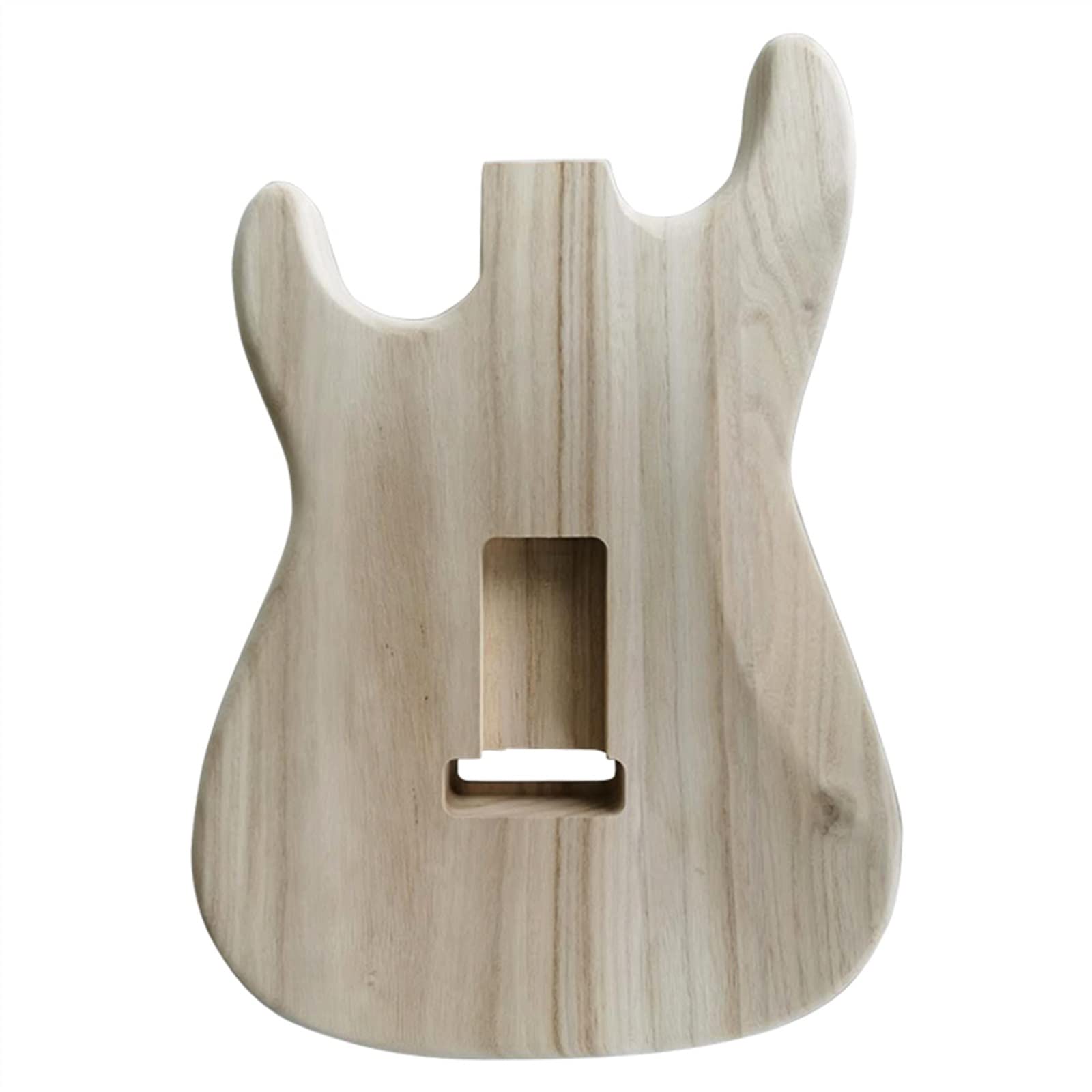 Handcrafted Unfinished Electric Guitar Body - DIY Replacement Parts for Electric Guitars | Perfect for Custom Builds, Repairs & Home Projects
