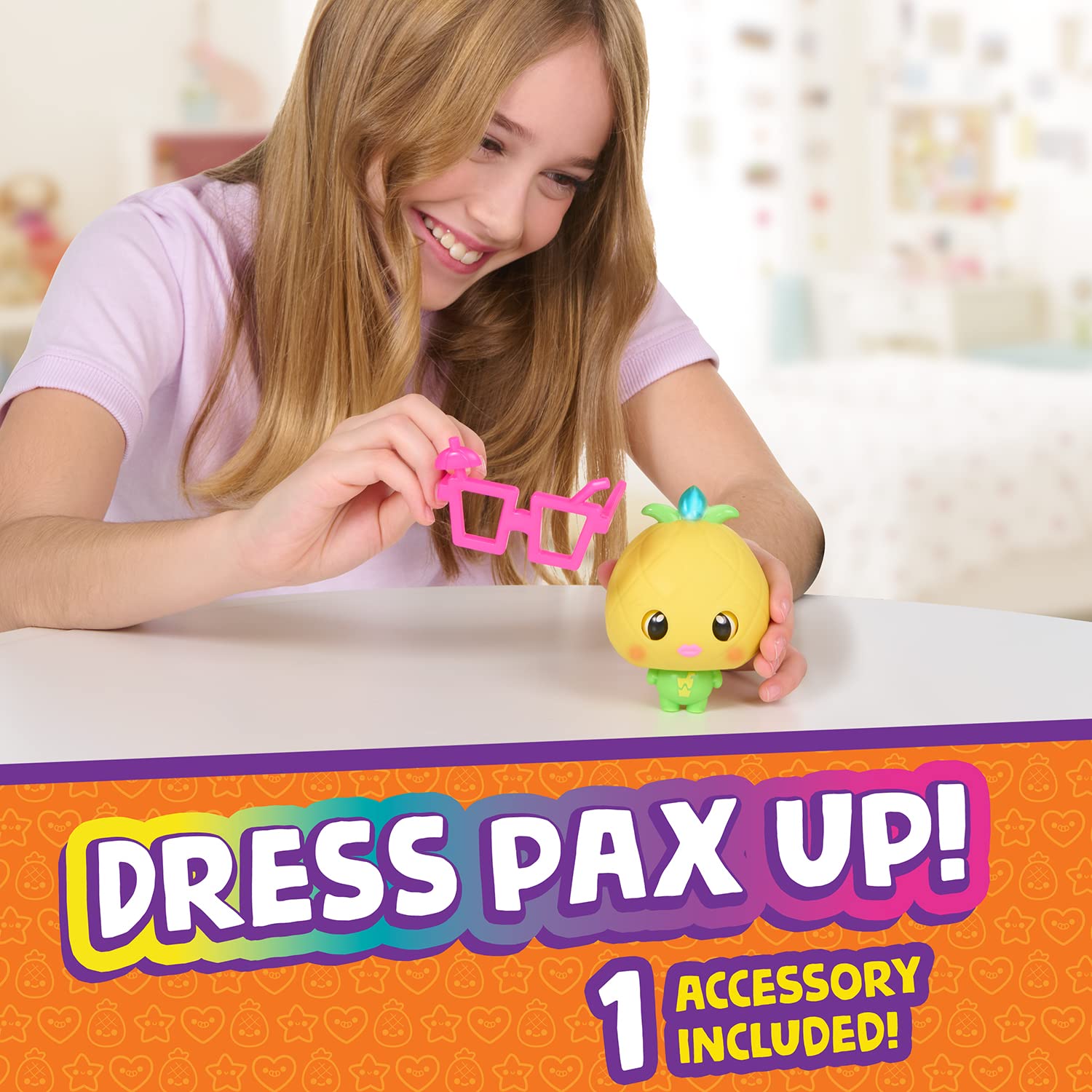 My Squishy Little Pineapple - Interactive Collectible Doll with Cute Accessories - Perfect for Kids Playtime, Birthday Gifts & Kawaii Decor