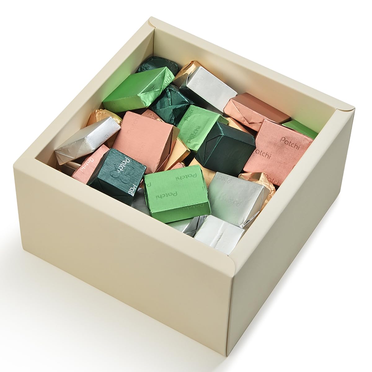 Patchi Ballotin Milk Chocolate Gift Box (2lb) - Assorted Gourmet Truffles with All Natural Ingredients - Perfect for Holiday Gifts, Birthday Presents & Corporate Events
