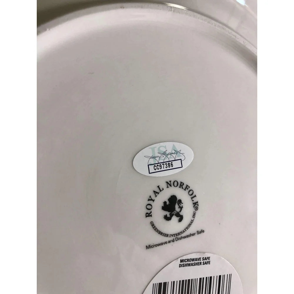 Keith Coogan Autographed Signed Plate - Don't Tell Mom the Babysitter's Dead Movie Memorabilia with JSA COA - Perfect for Film Collectors & 90s Nostalgia Fans