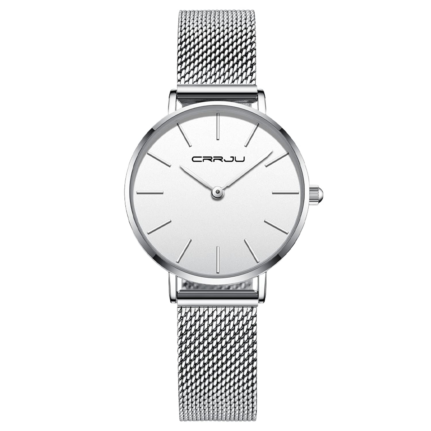 FIZILI 5.3mm Ultra-Thin Minimalist Watch - 41mm Men's & 32mm Women's Waterproof Fashion Watch - Perfect for Business, Casual & Everyday Wear