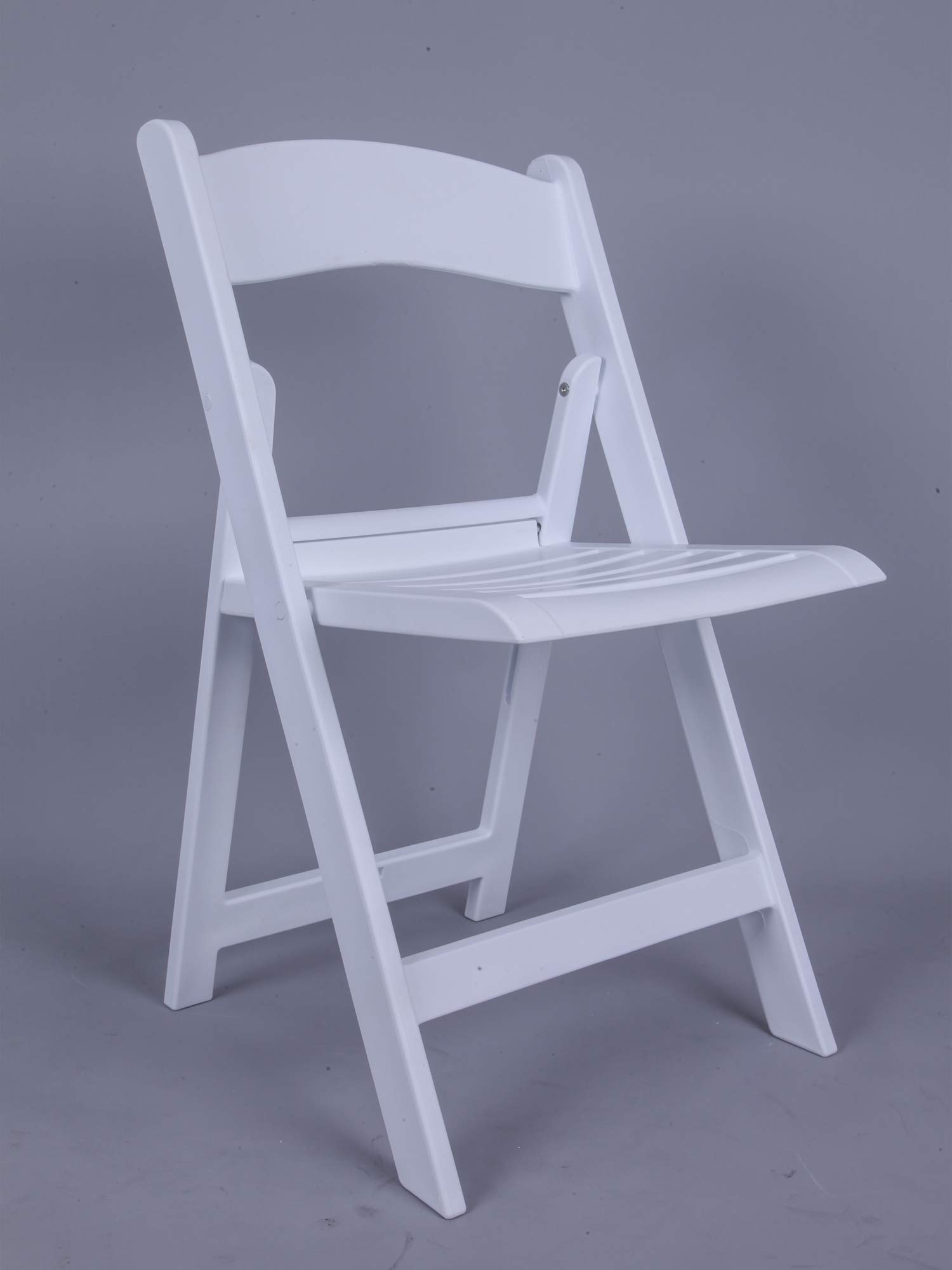 Commercial Resin Folding Chairs - Heavy Duty White Stackable Chairs for Events, Banquets & Outdoor Gatherings